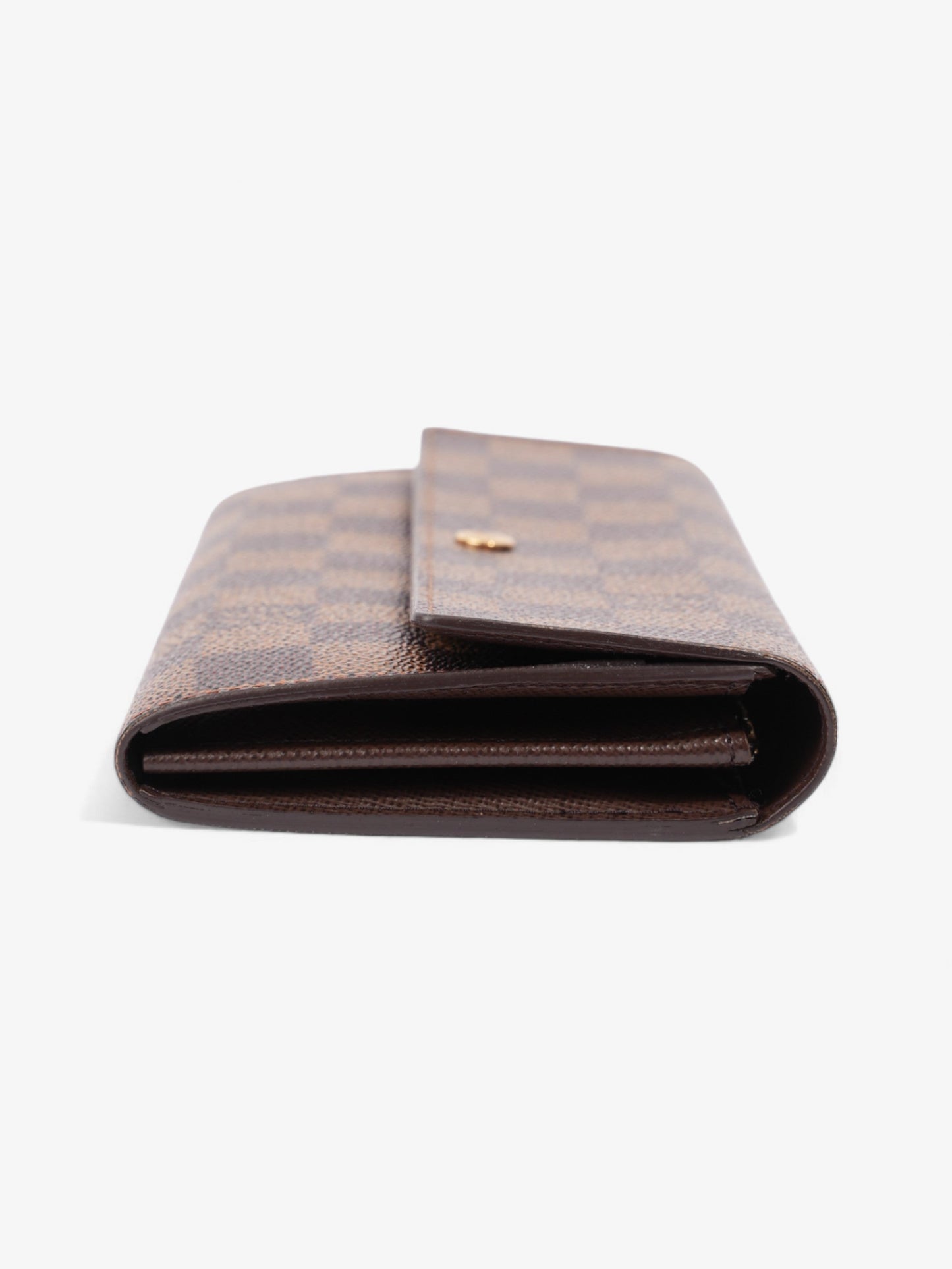 Louis Vuitton Portefeuille International Wallet Damier Ebene Coated Canvas