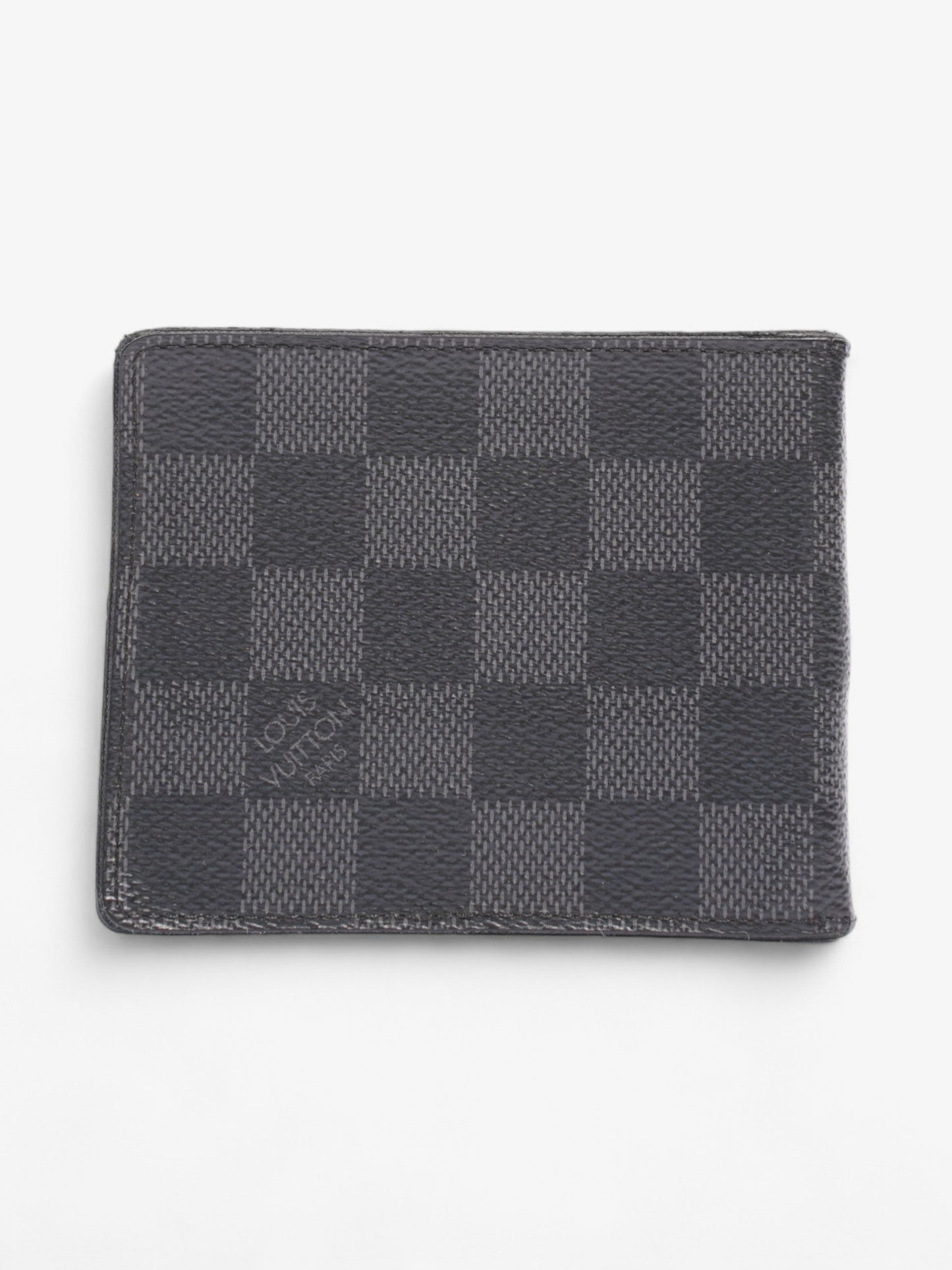 Louis Vuitton Porte Feuille Pans Damier Graphite Coated Canvas