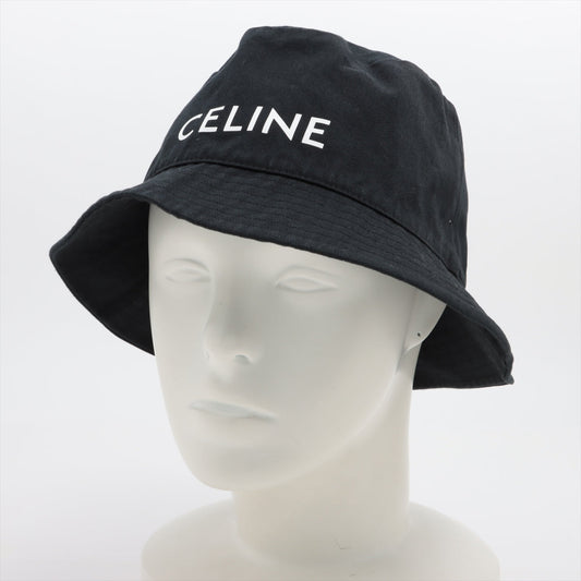 Luxury CELINE Navy Bucket Hat Size S