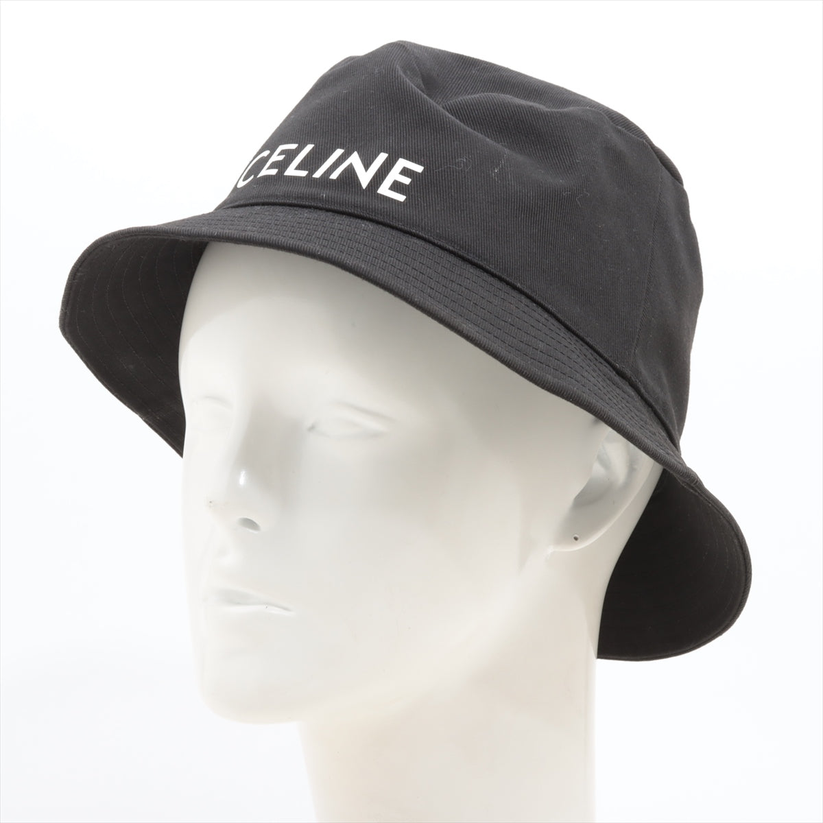 Luxury CELINE Bucket Black Hat Size Small