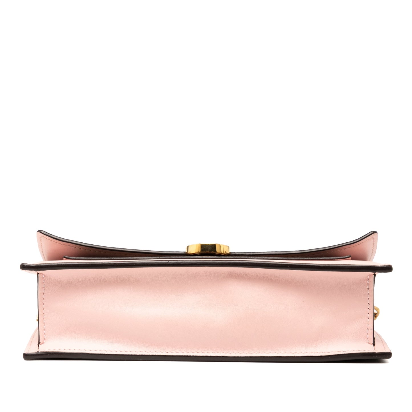 Brown Louis Vuitton Monogram Flore Wallet On Chain Crossbody Bag