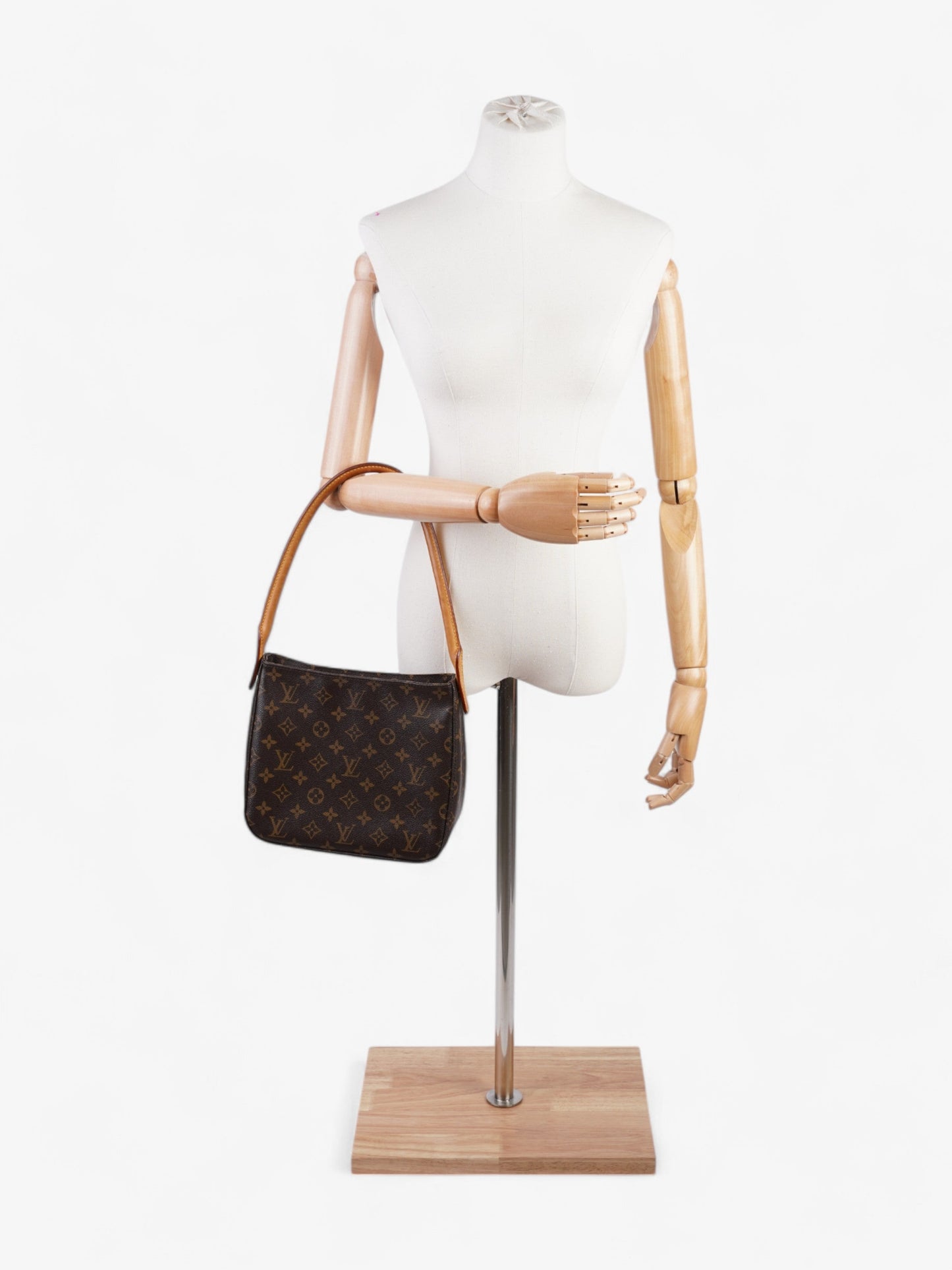 Louis Vuitton Looping Monogram Coated Canvas MM