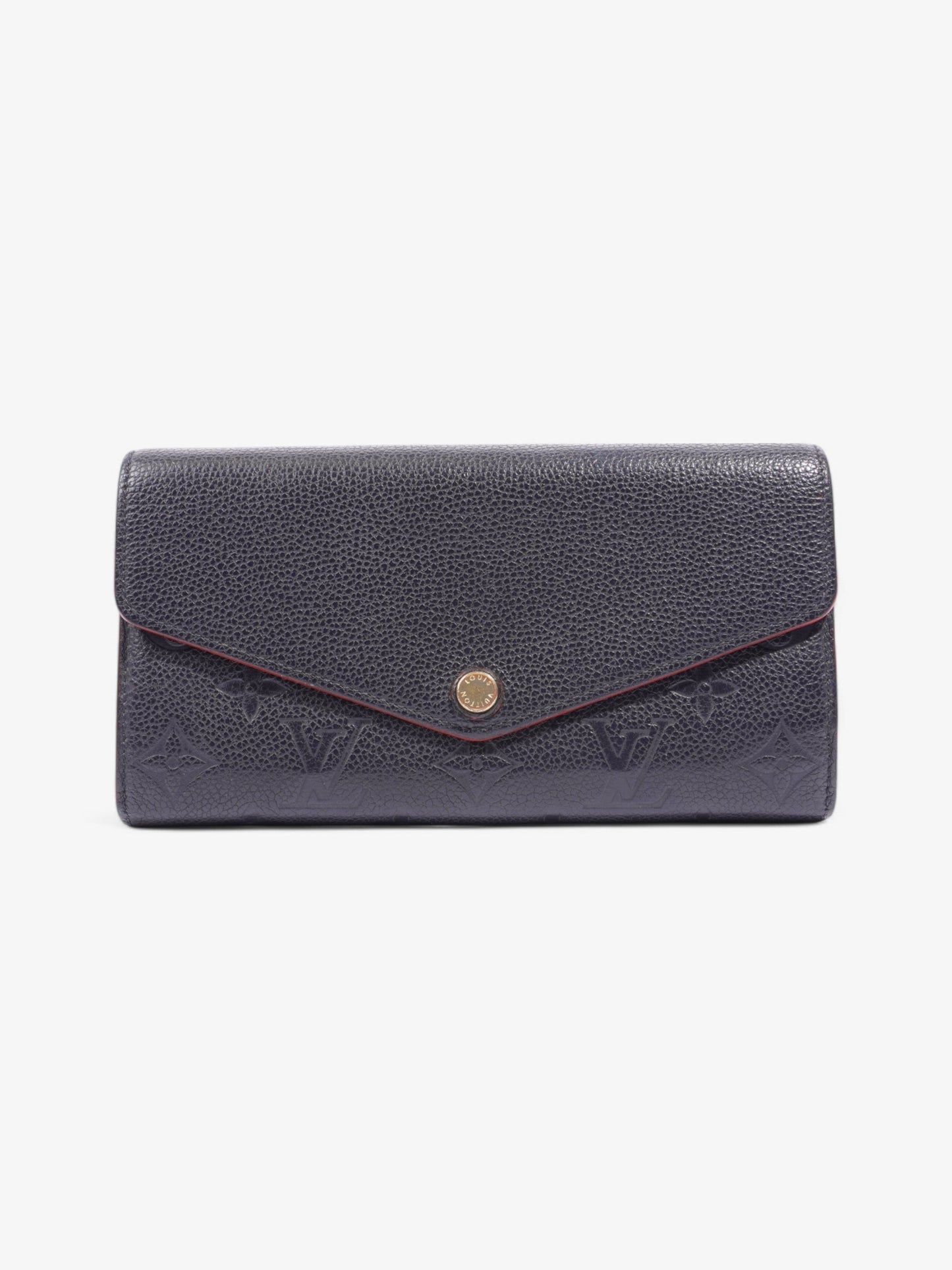 Louis Vuitton Sarah Wallet Black Empreinte Leather