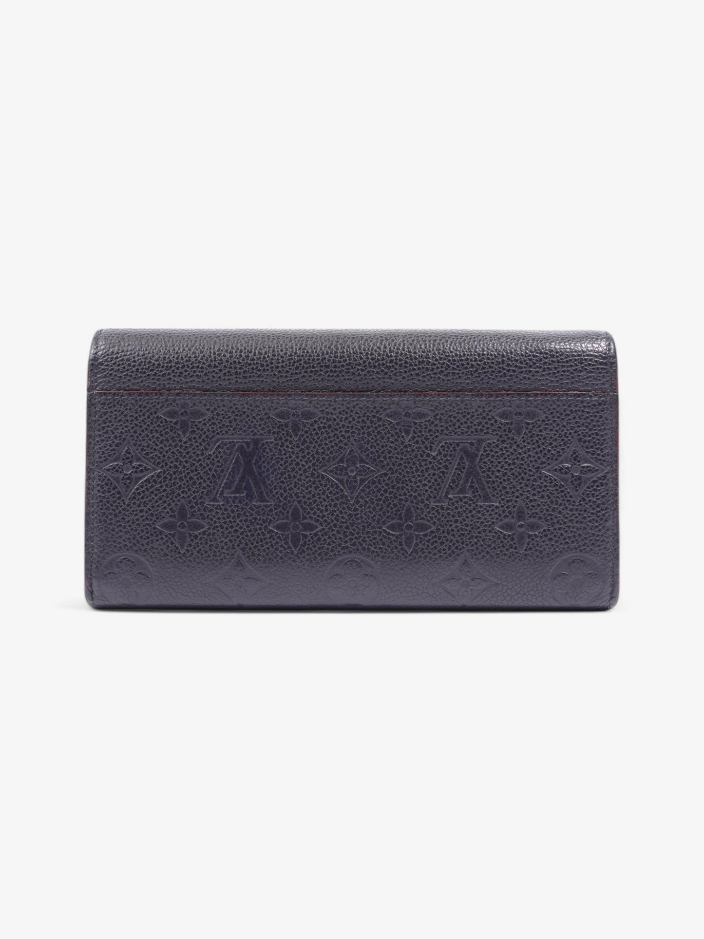 Louis Vuitton Sarah Wallet Black Empreinte Leather