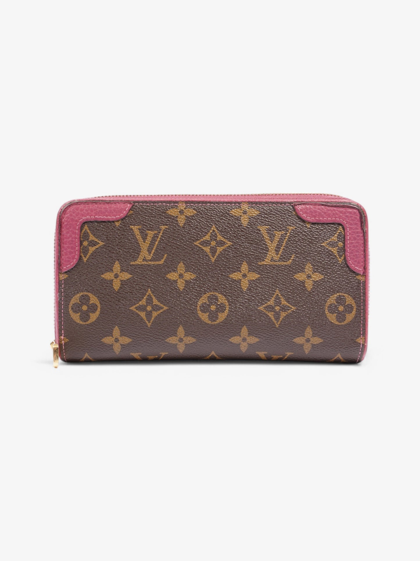 Louis Vuitton Zippy Wallet Monogram / Rose Coated Canvas