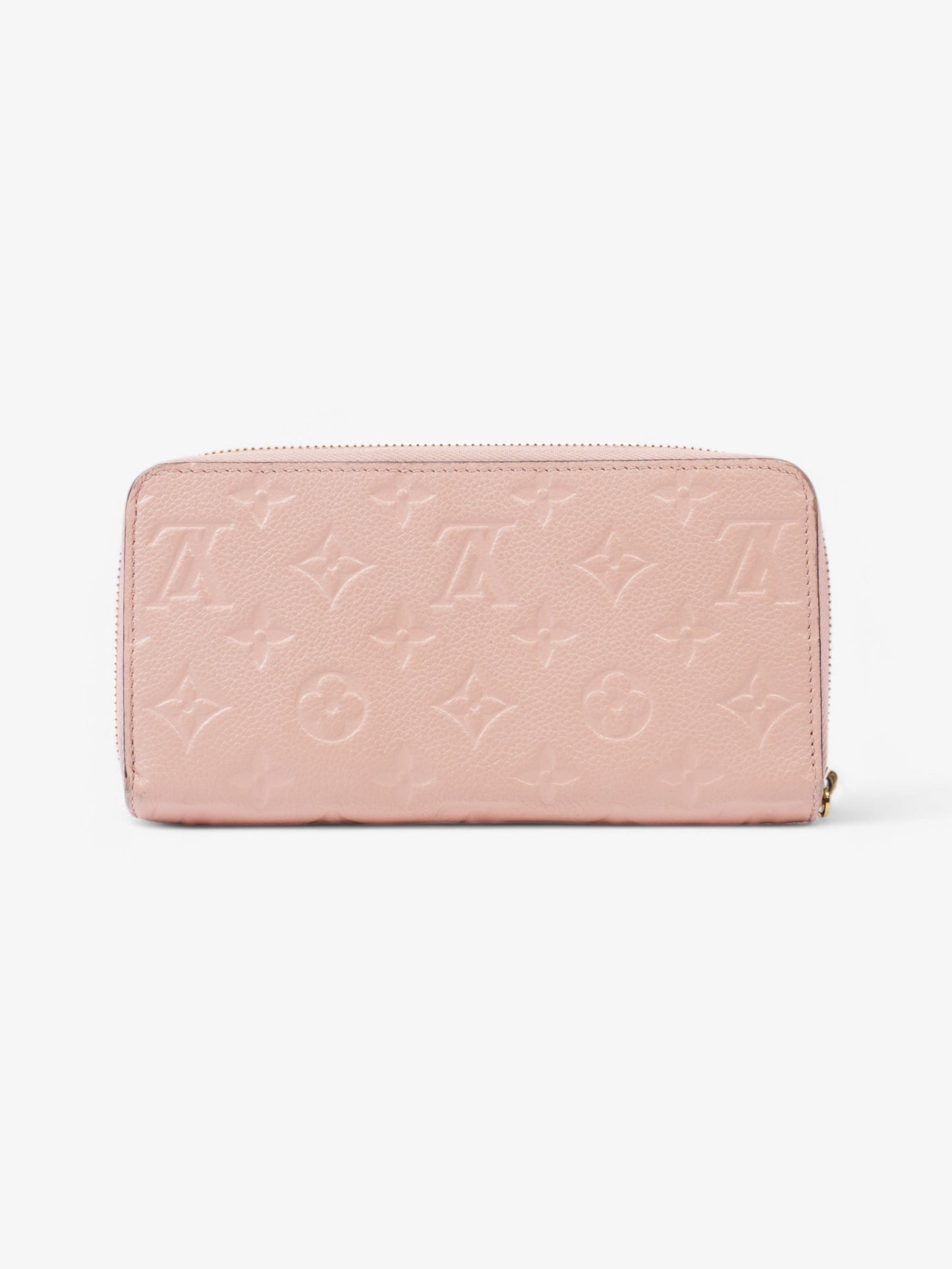 Louis Vuitton Zippy Wallet Rose Empreinte Leather