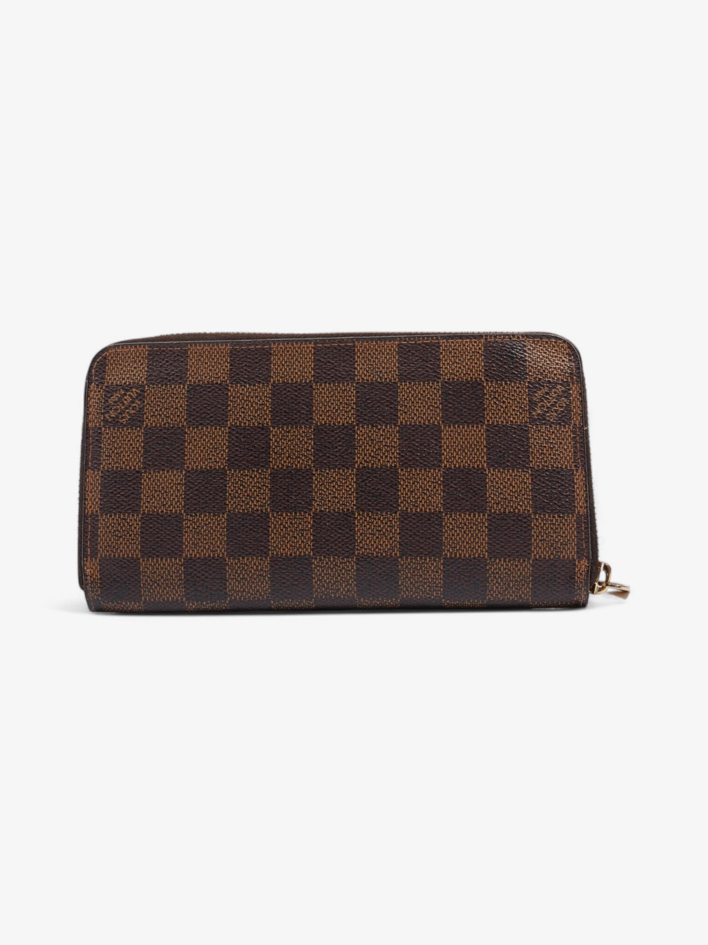 Louis Vuitton Zippy Wallet Damier Ebene Coated Canvas