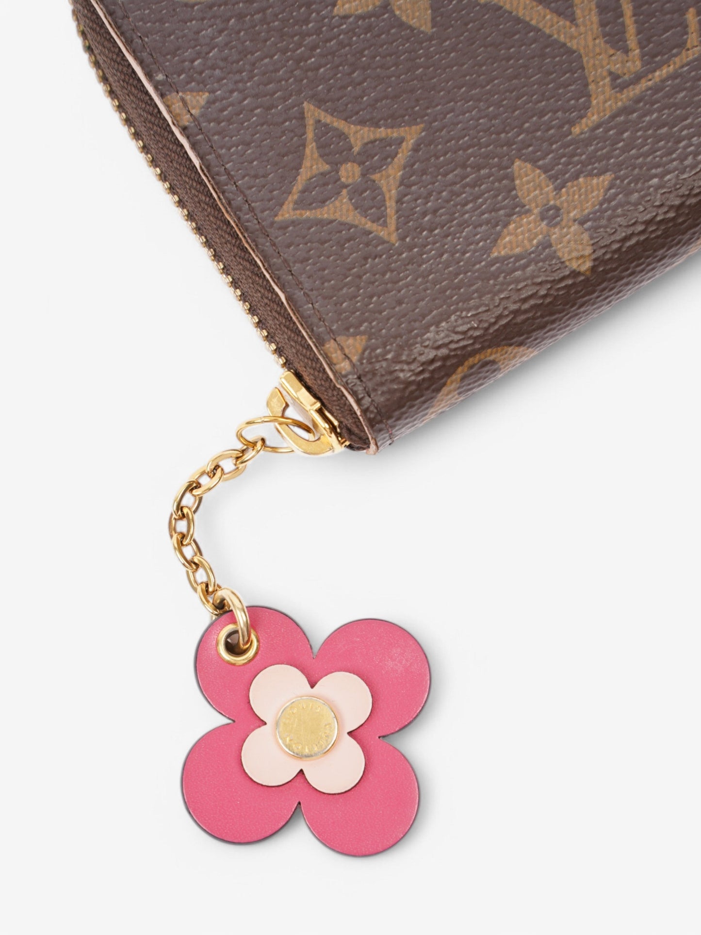 Louis Vuitton Clemence Wallet Monogram Coated Canvas