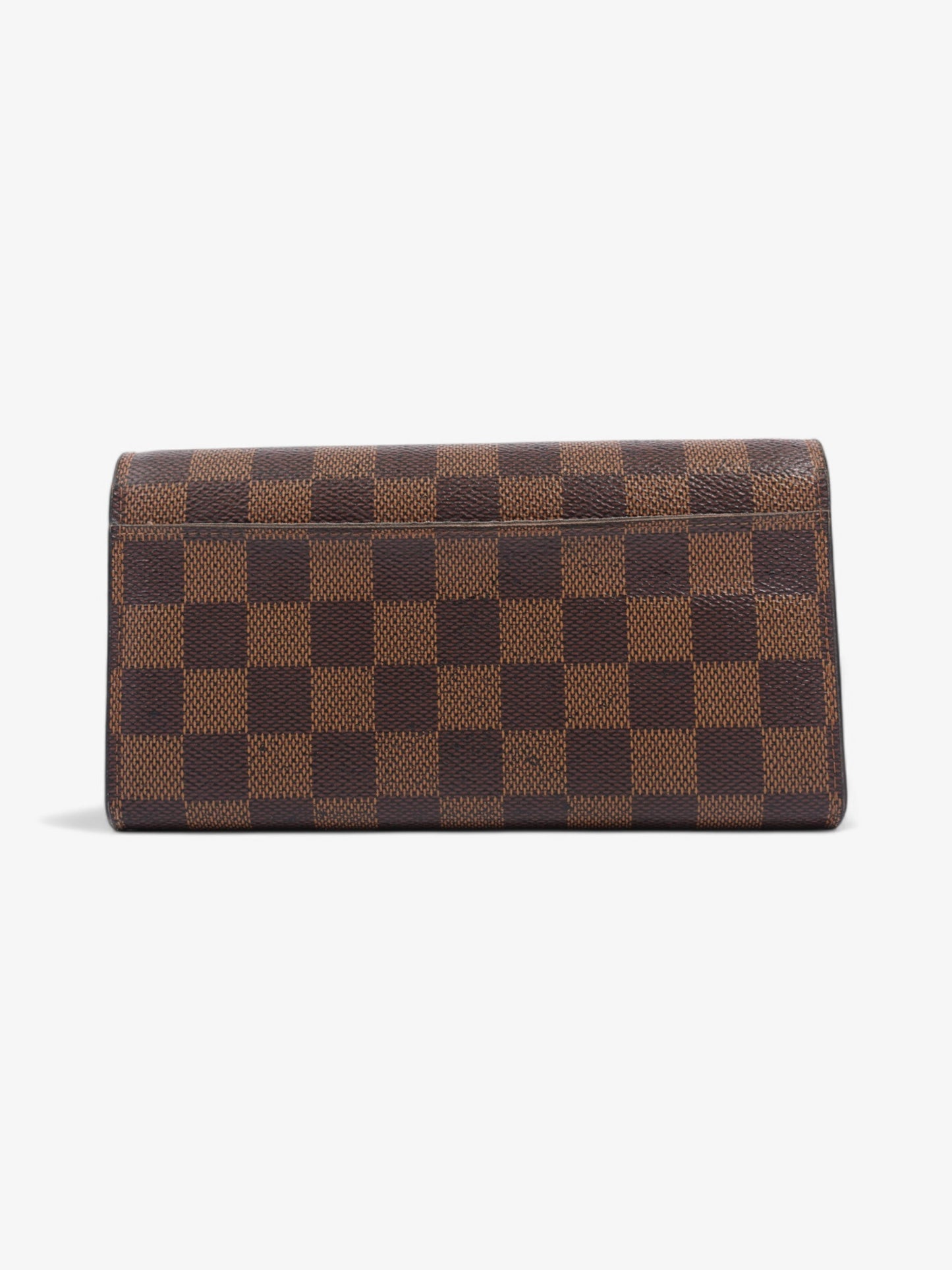 Louis Vuitton Sarah Wallet Damier Ebene Coated Canvas
