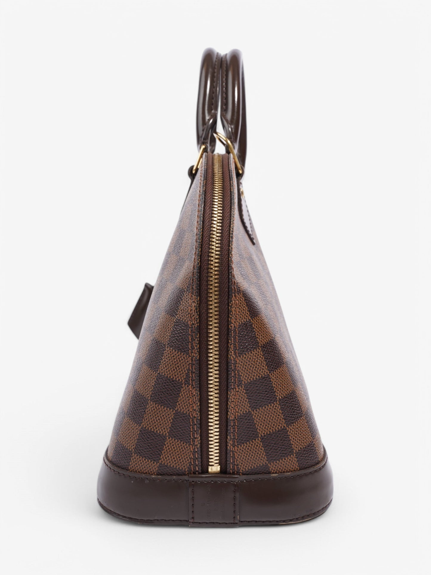 Louis Vuitton Alma Damier Ebene Coated Canvas PM