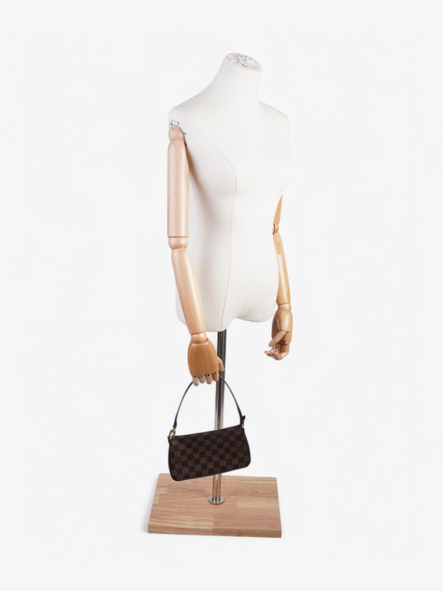 Louis Vuitton Pochette Accessoires Damier Ebene Coated Canvas