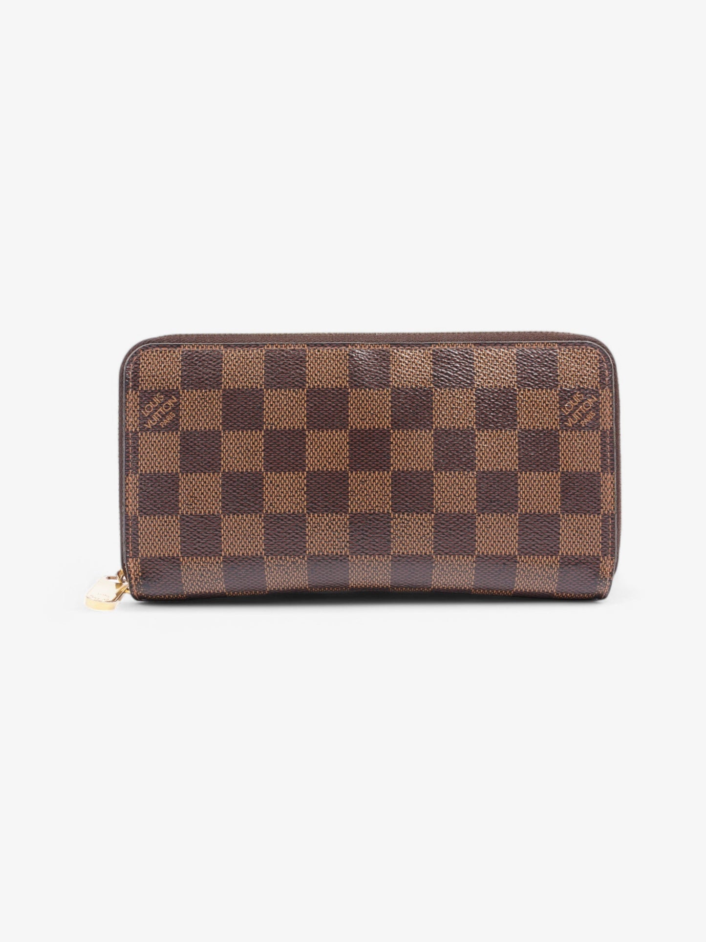 Louis Vuitton Zippy Wallet Damier Ebene Coated Canvas