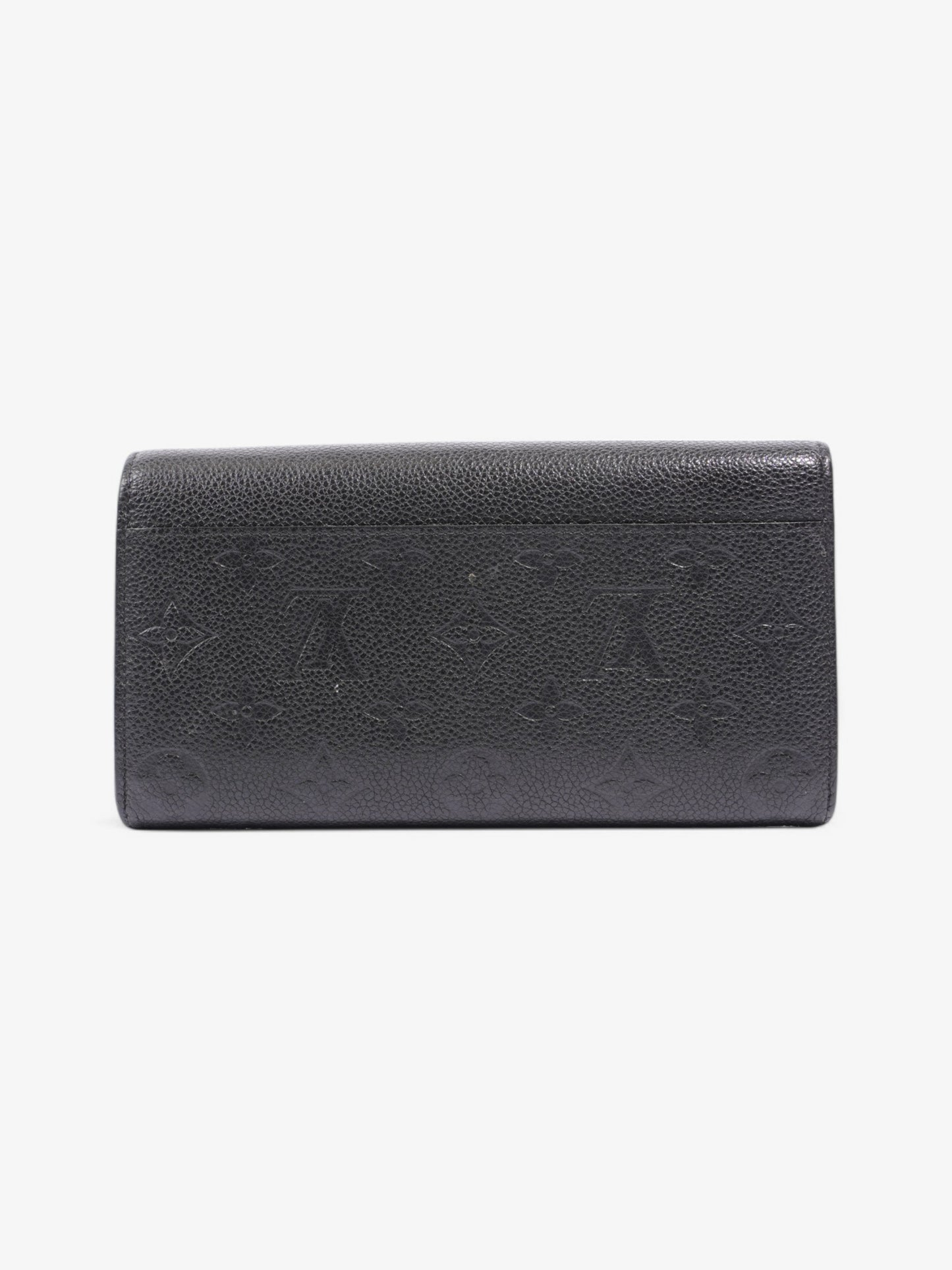 Louis Vuitton Sarah Wallet Black Empreinte Leather