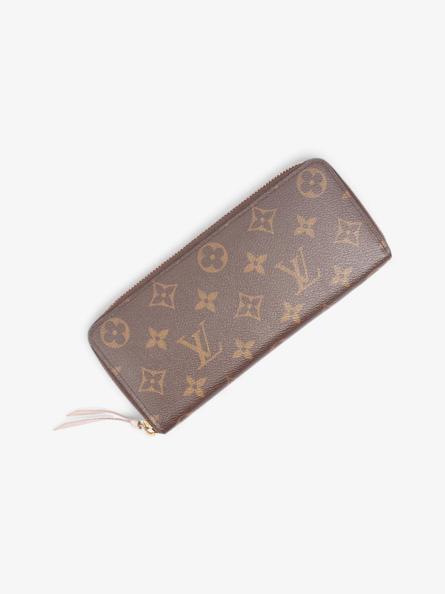 Louis Vuitton Clemence Wallet Monogram Coated Canvas