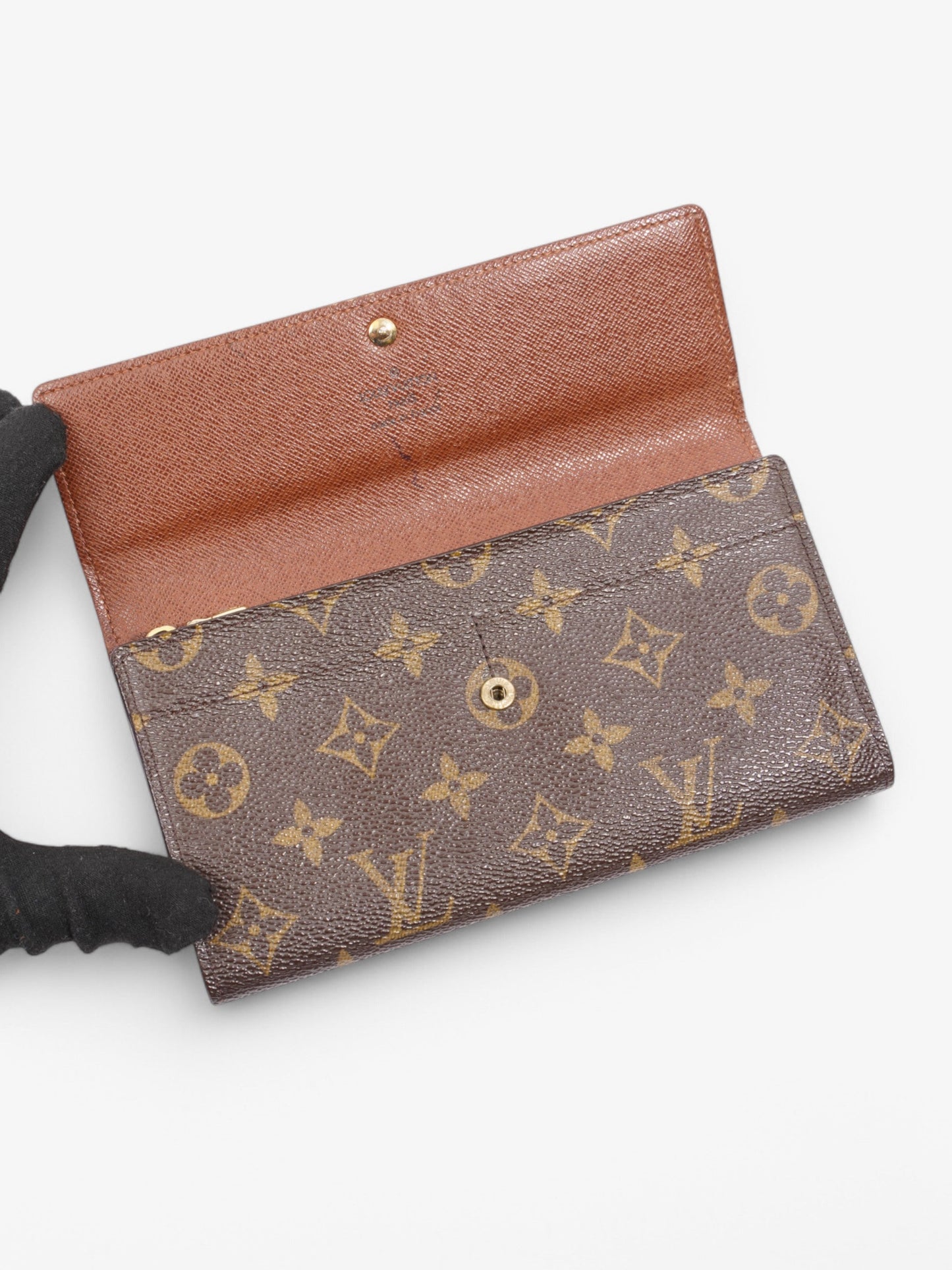 Louis Vuitton Pochette Porte Monecredit Monogram Coated Canvas