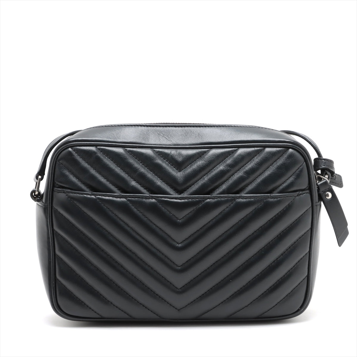 Saint Laurent Black Leather Lou Camera Bag [Clearance Sale]