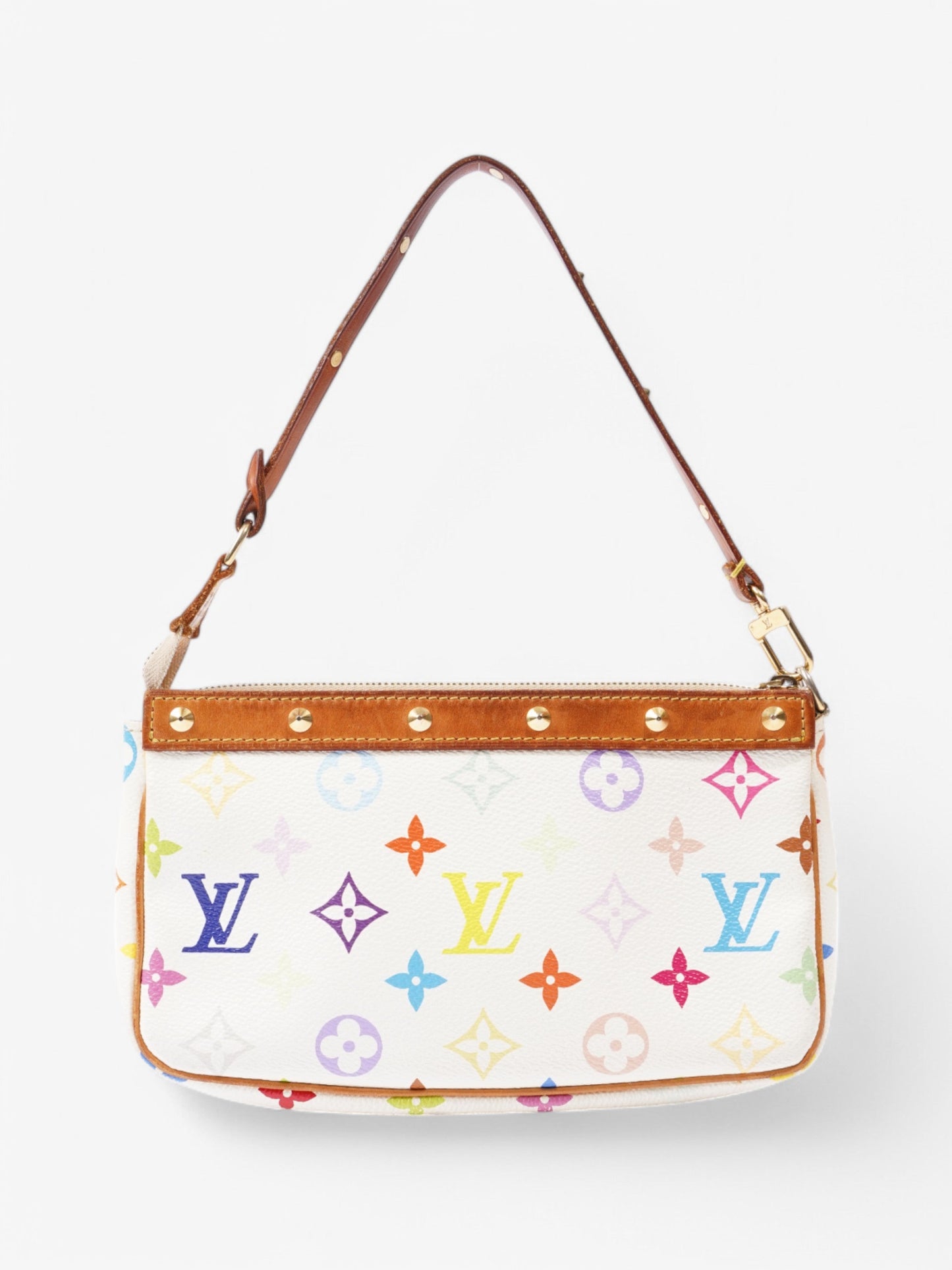 Louis Vuitton Murakami Pochette Accessoires White / Multicolour Coated Canvas