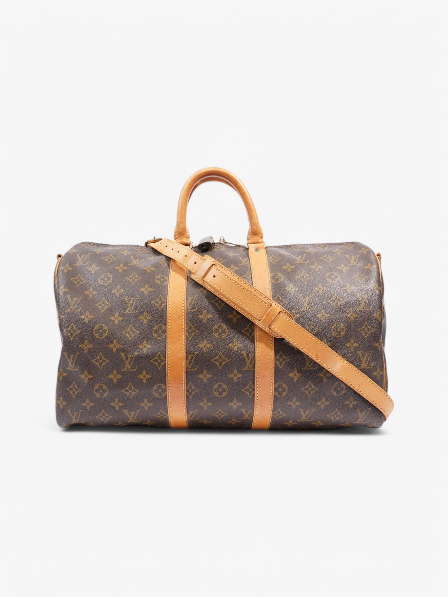 Louis Vuitton Keepall Bandouliere Monogram Coated Canvas 45