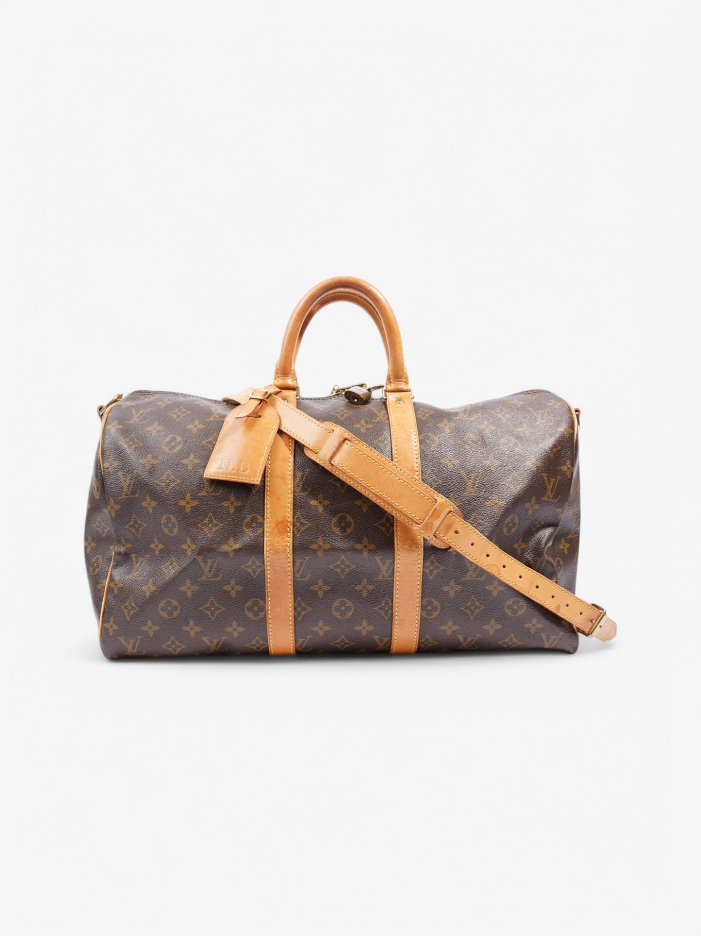 Louis Vuitton Keepall Bandouliere Monogram Coated Canvas 45