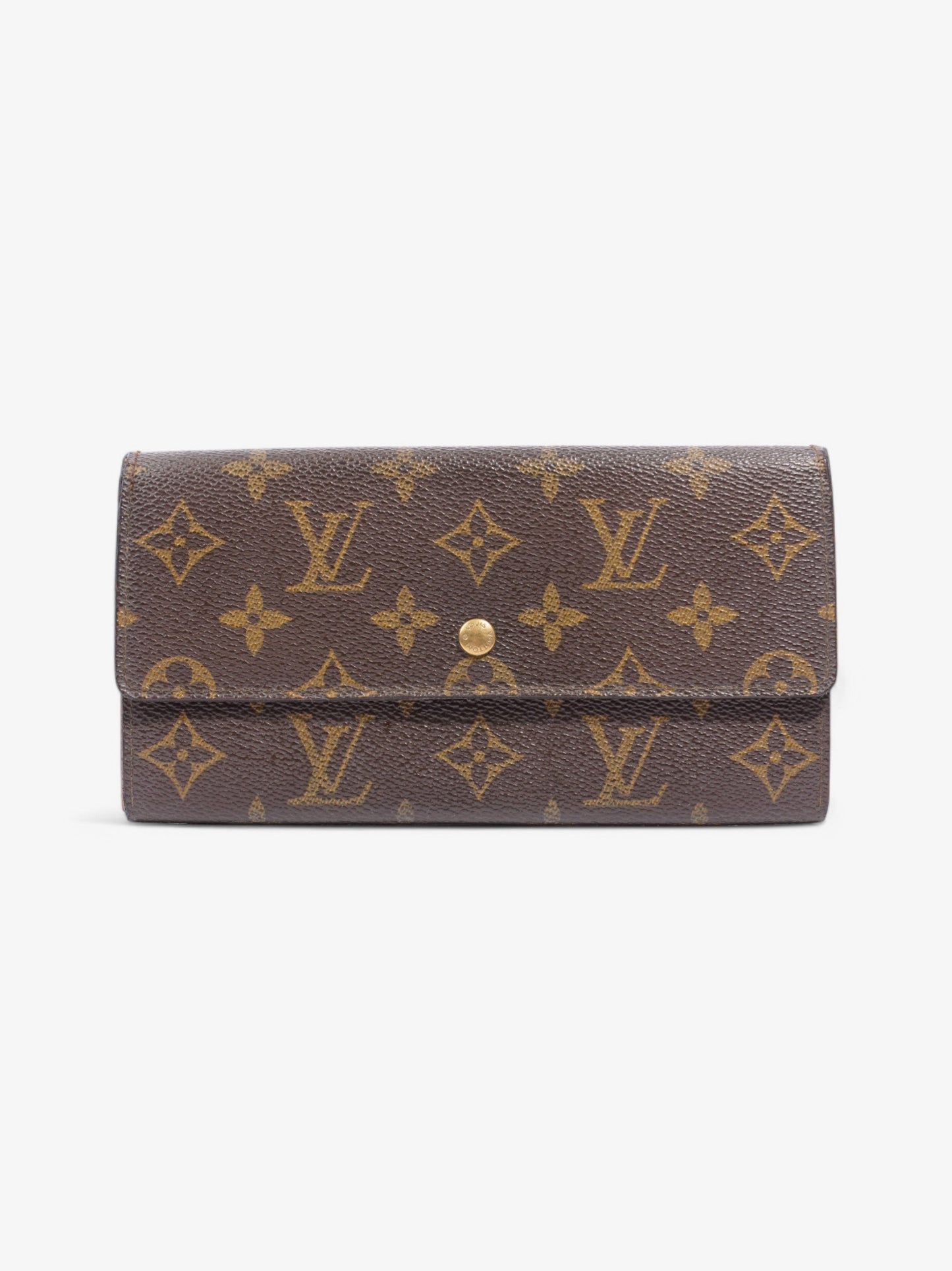 Louis Vuitton Pochette Porte Monecredit Monogram Coated Canvas