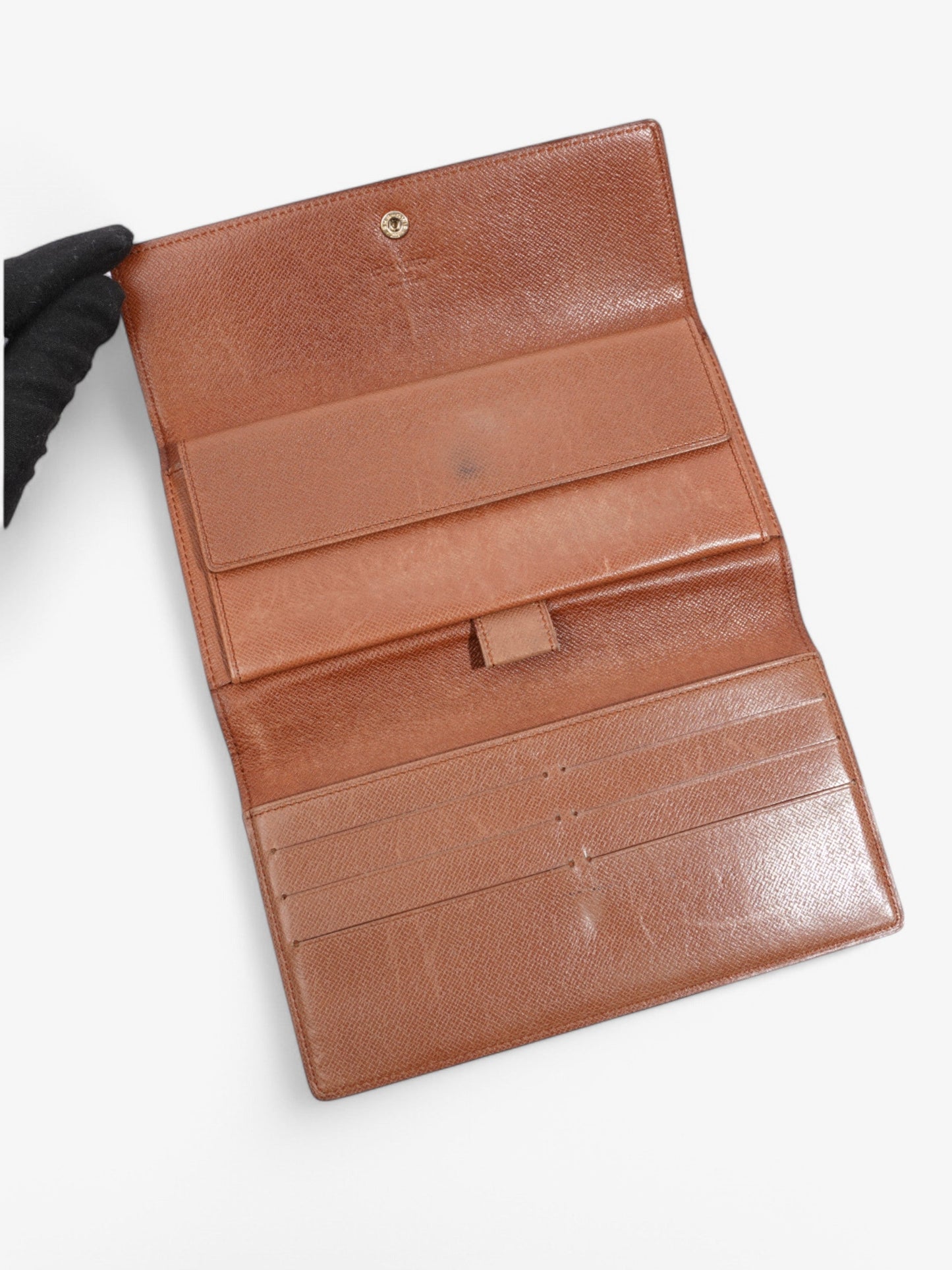 Louis Vuitton Porte Tresor International Monogram Coated Canvas