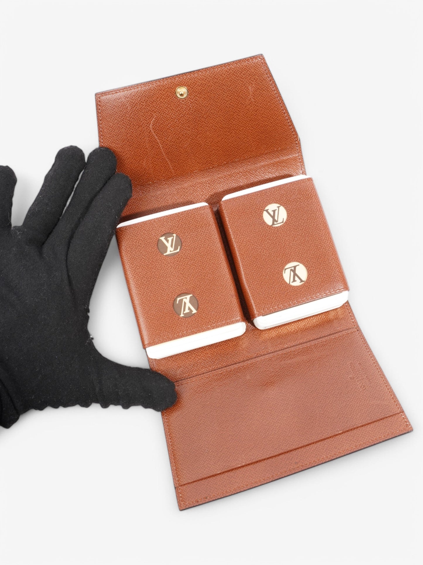 Louis Vuitton Playings Cards With Case Monogram Coated Canvas