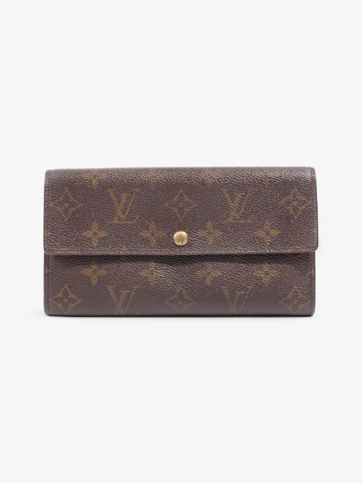 Louis Vuitton Pochette Porte Monecredit Monogram Coated Canvas