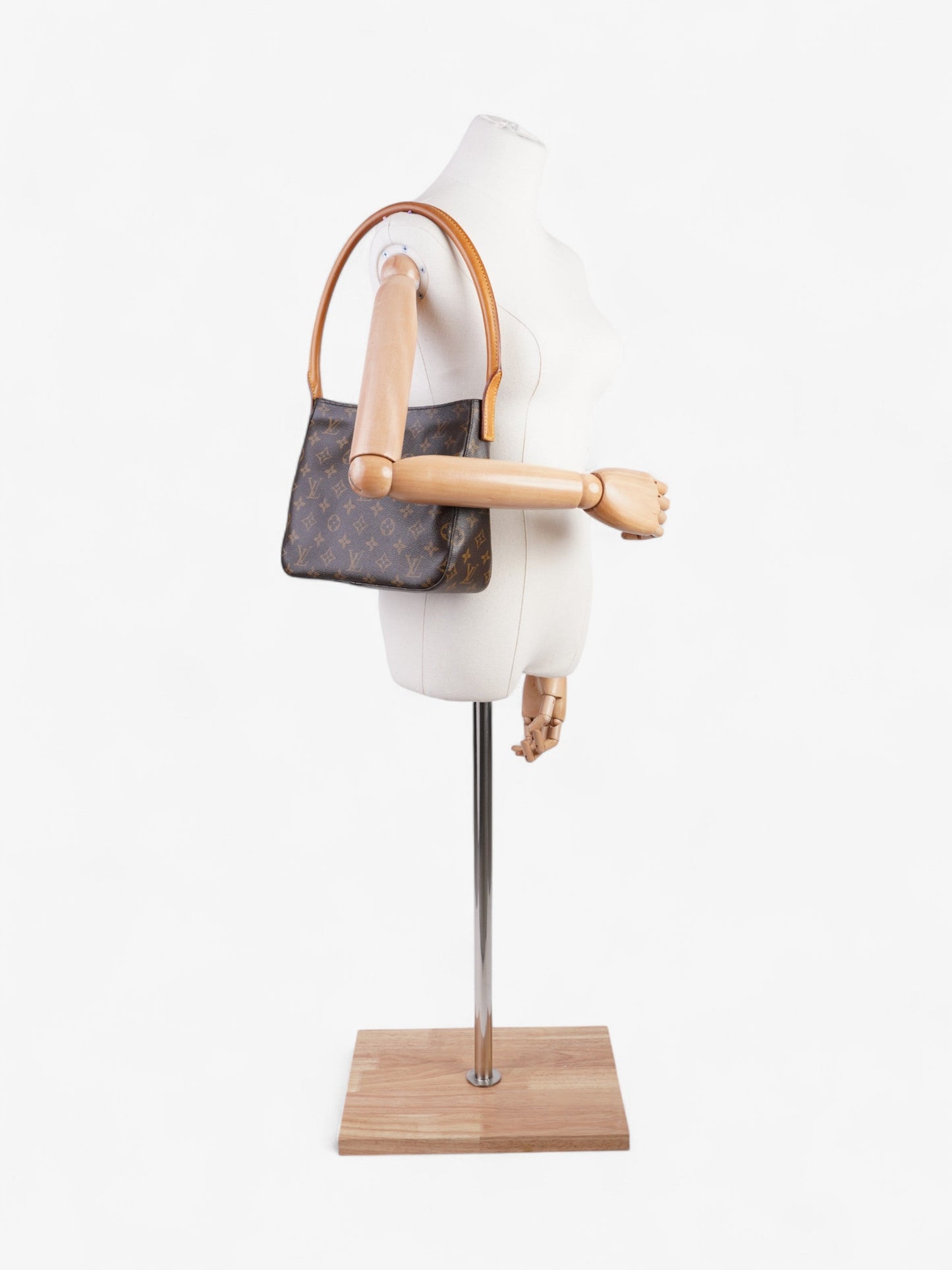 Louis Vuitton Looping Monogram Coated Canvas MM