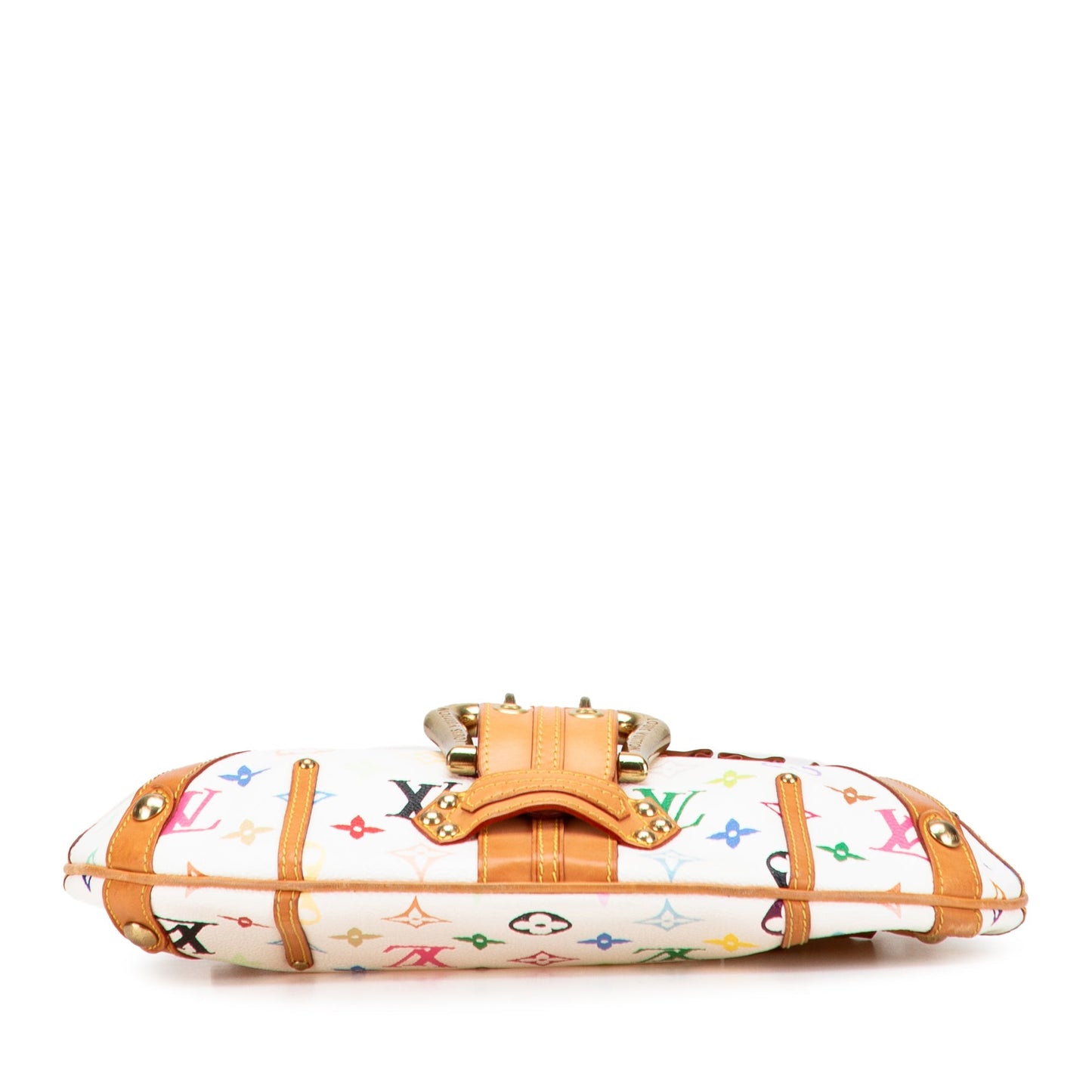 White Louis Vuitton Monogram Multicolore Leonor Shoulder Bag