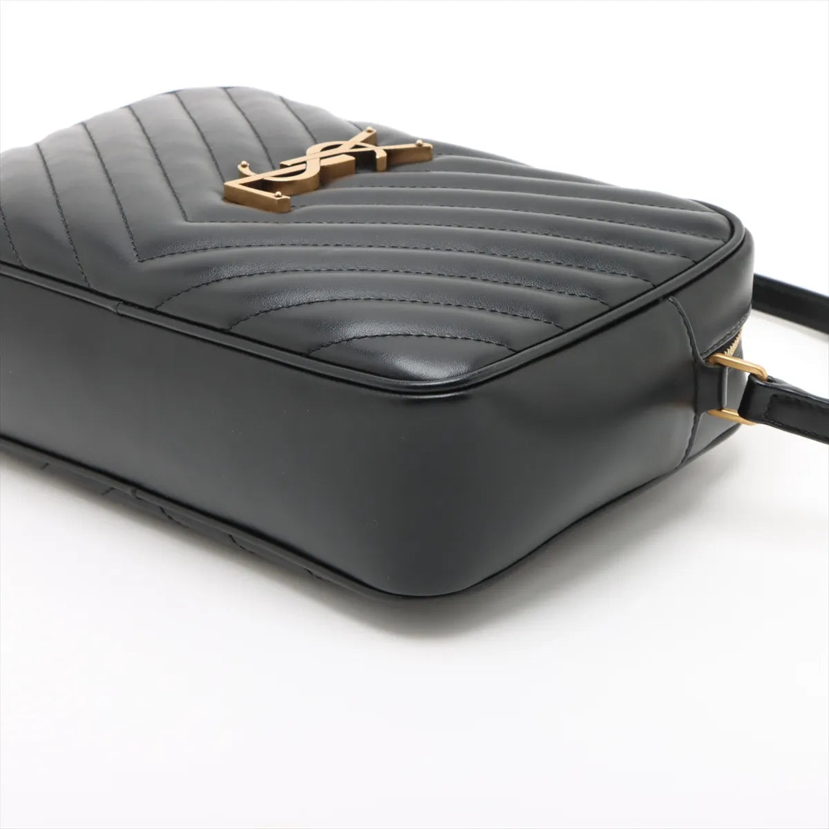 Saint Laurent Black Quilted Leather Lou Camera Bag [Clearance Sale]