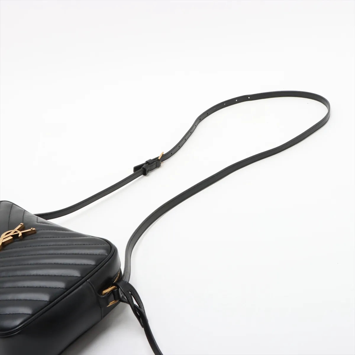 Saint Laurent Black Quilted Leather Lou Camera Bag [Clearance Sale]