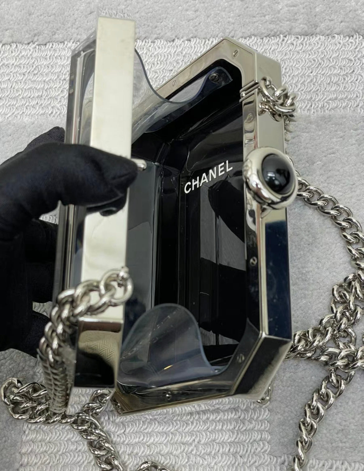 Chanel  See-Through Minaudiere