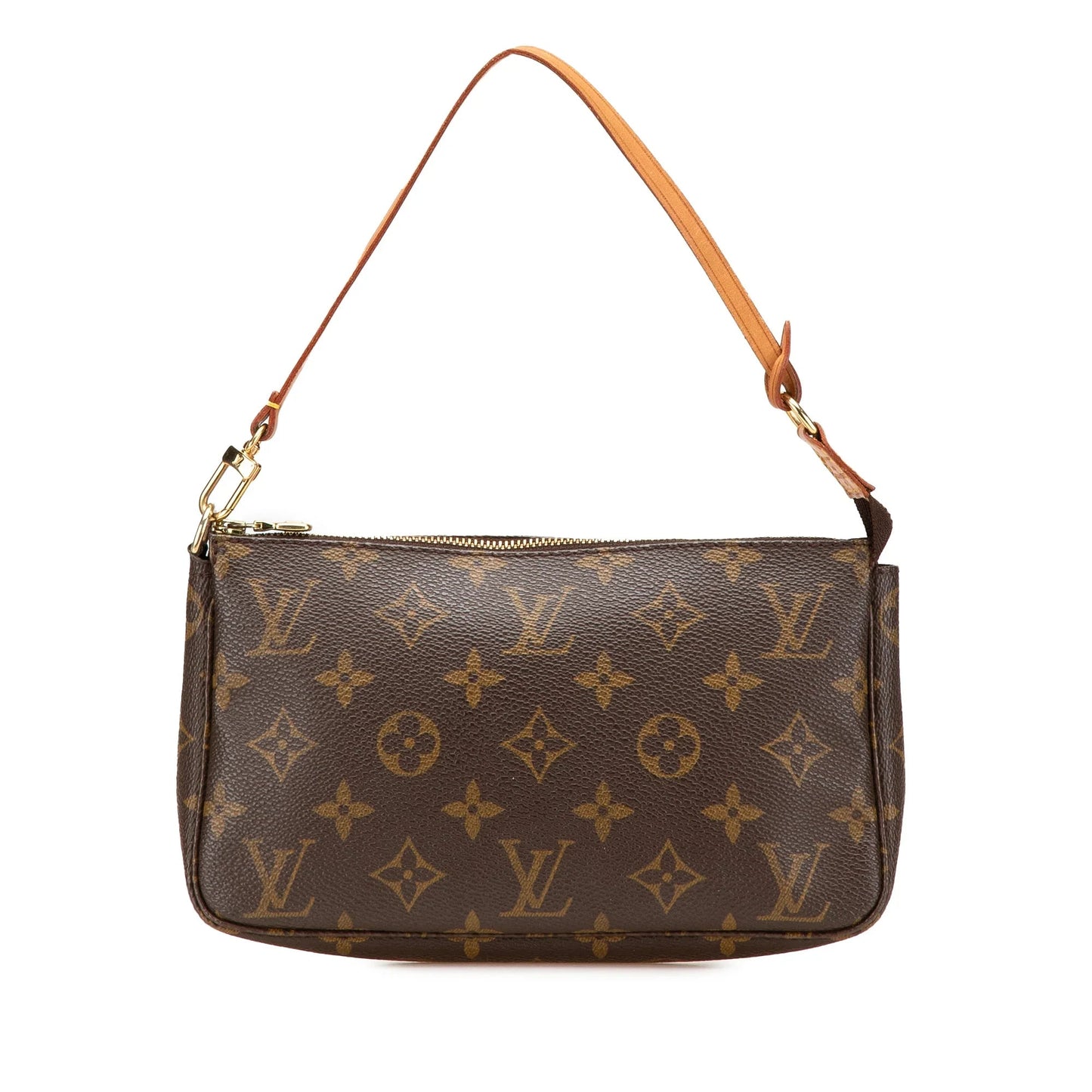 Brown Louis Vuitton Monogram Pochette Accessoires Shoulder Bag