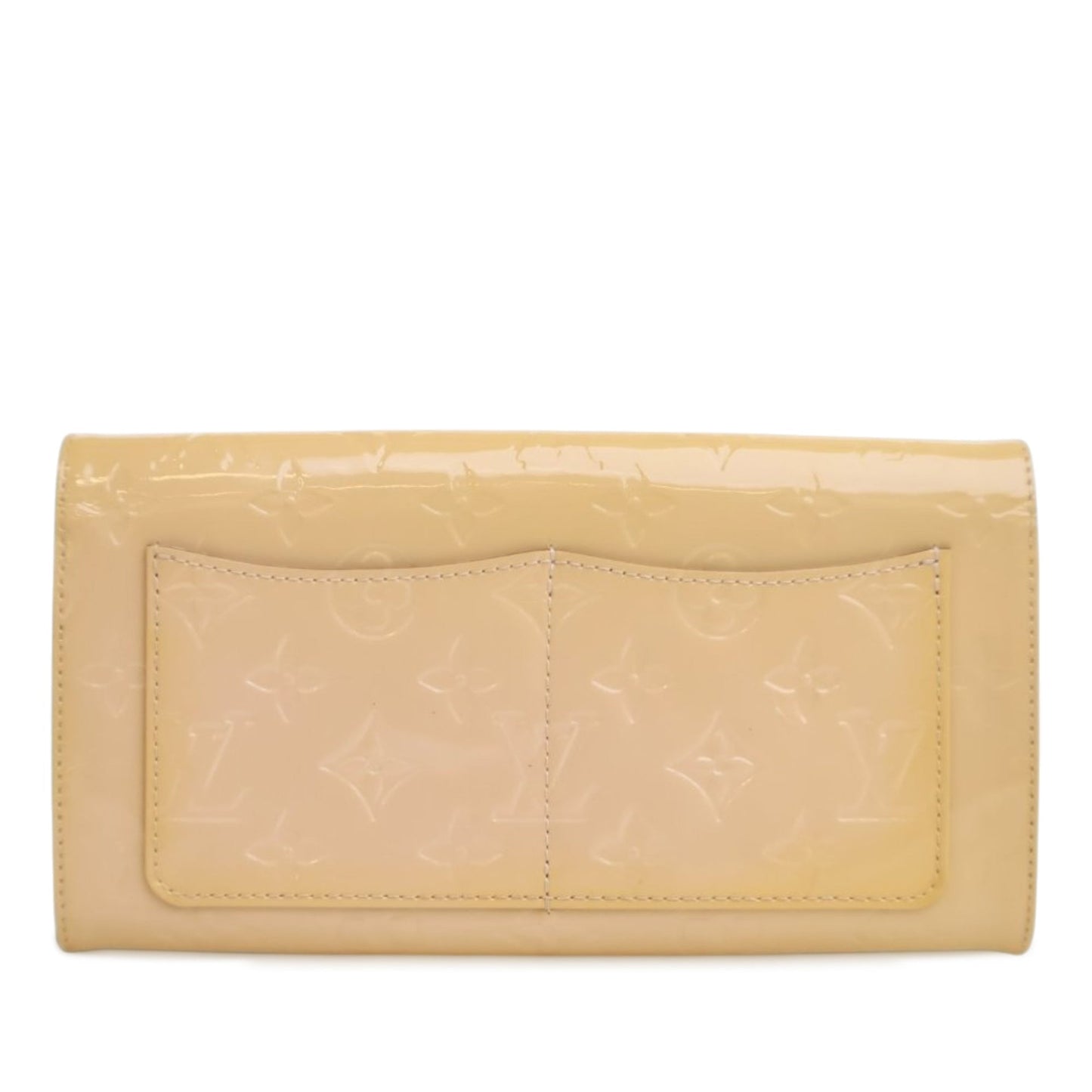 Yellow Louis Vuitton Monogram Vernis Rossmore MM Shoulder Bag