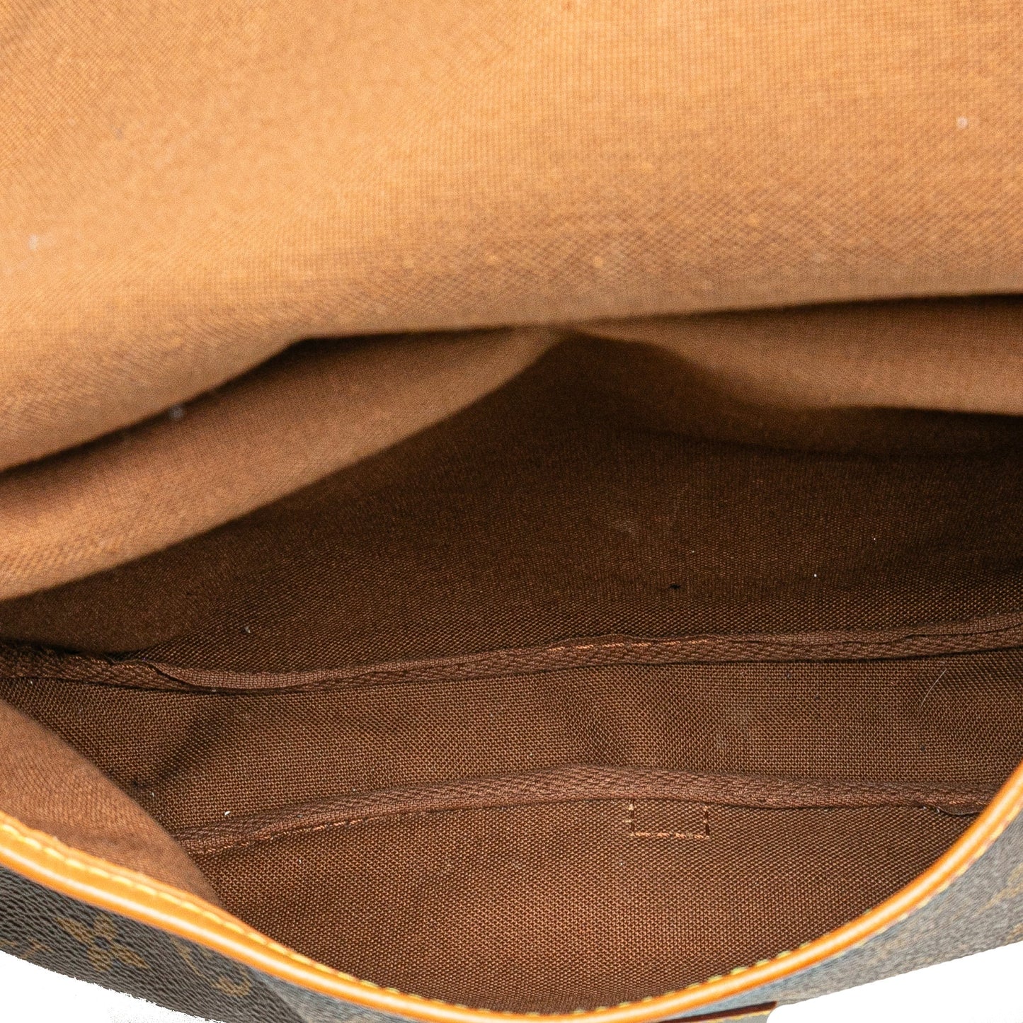 Brown Louis Vuitton Monogram Saumur 25 Crossbody Bag