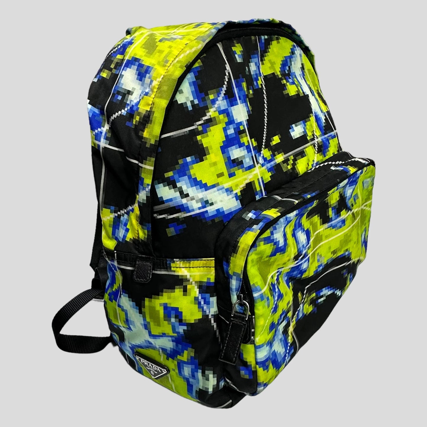 Prada SS17 Radar Nylon Tessuto Backpack + Dustbag & Cards