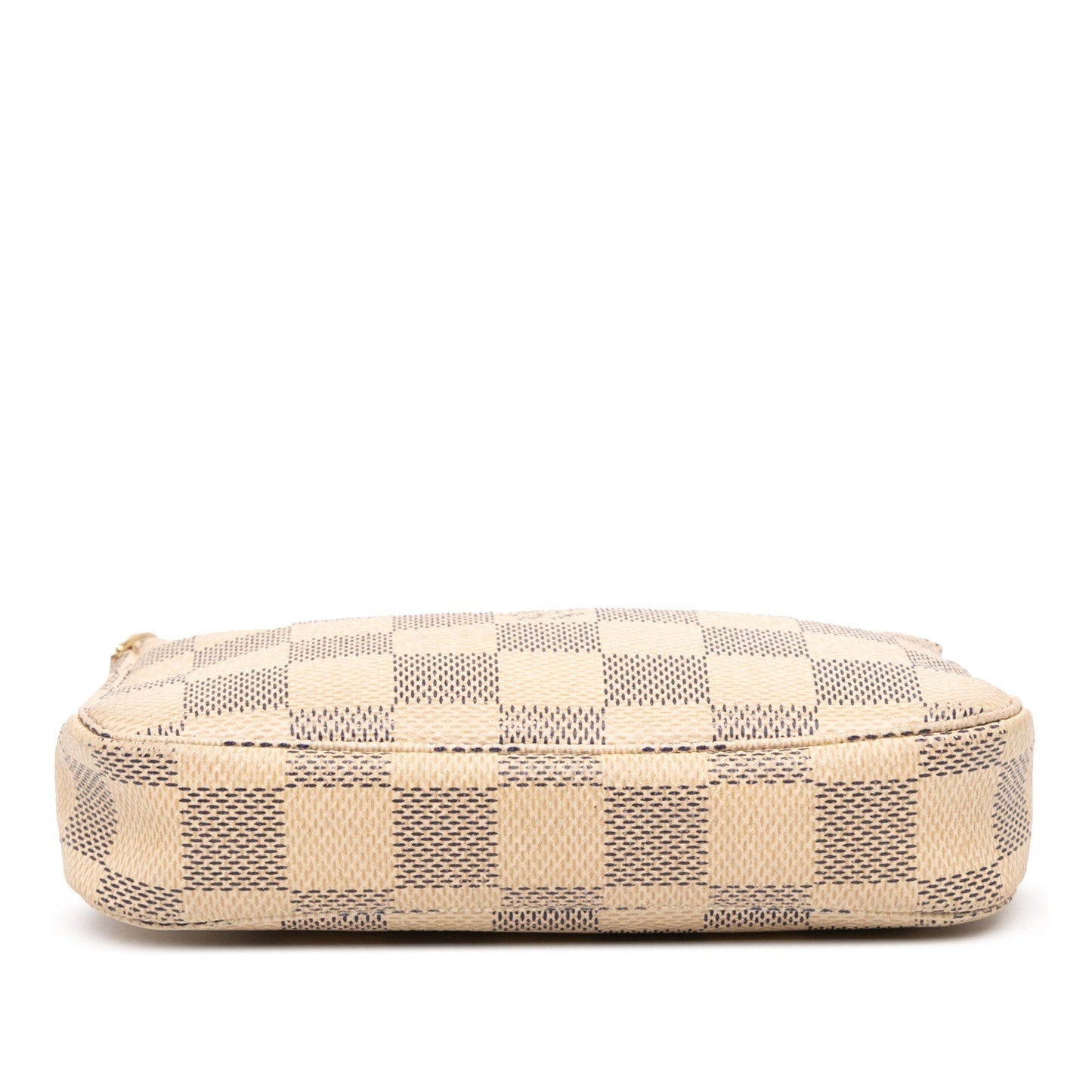 White Louis Vuitton Damier Azur Mini Pochette Accessoires Handbag