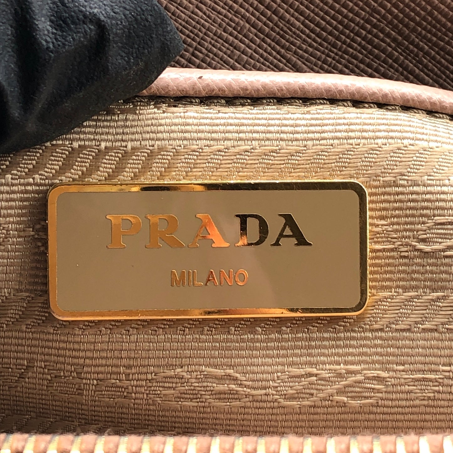 Prada Nude Saffiano Leather Galleria Large Tote Bag