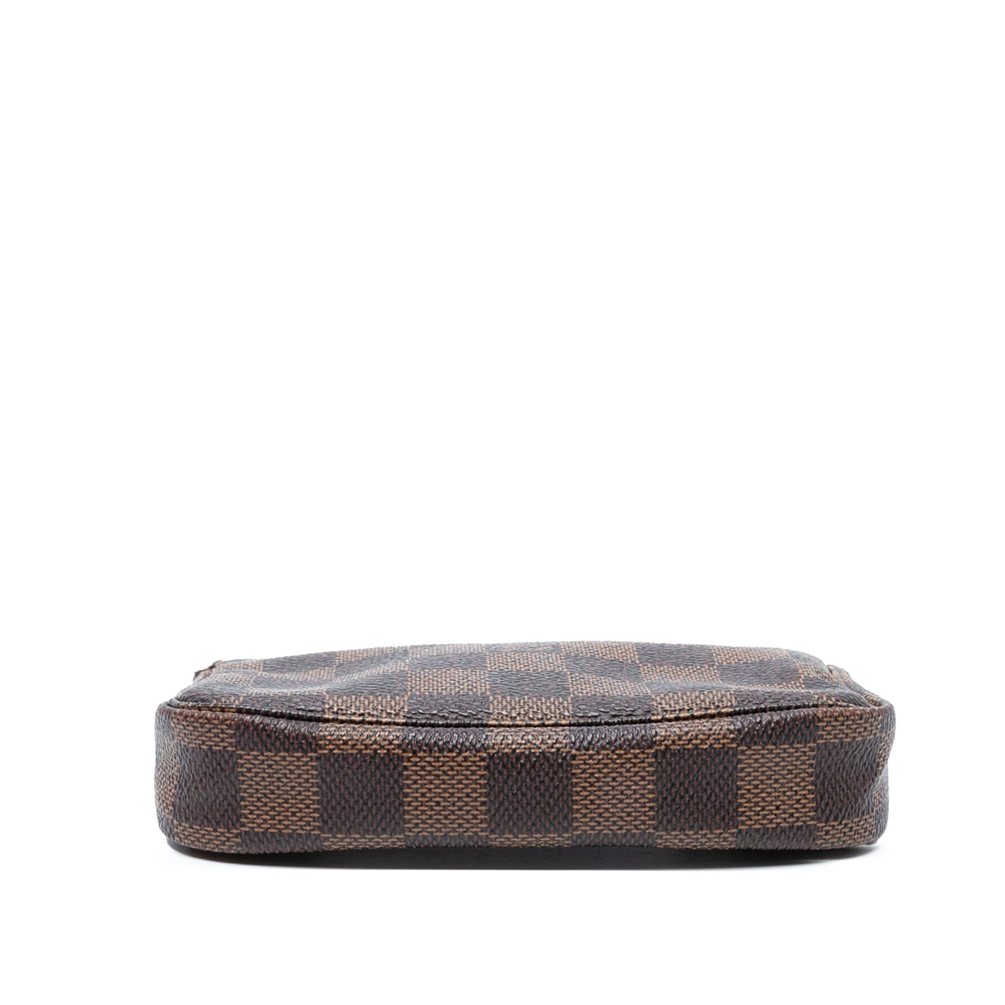 Brown Louis Vuitton Damier Ebene Mini Pochette Accessoires Handbag