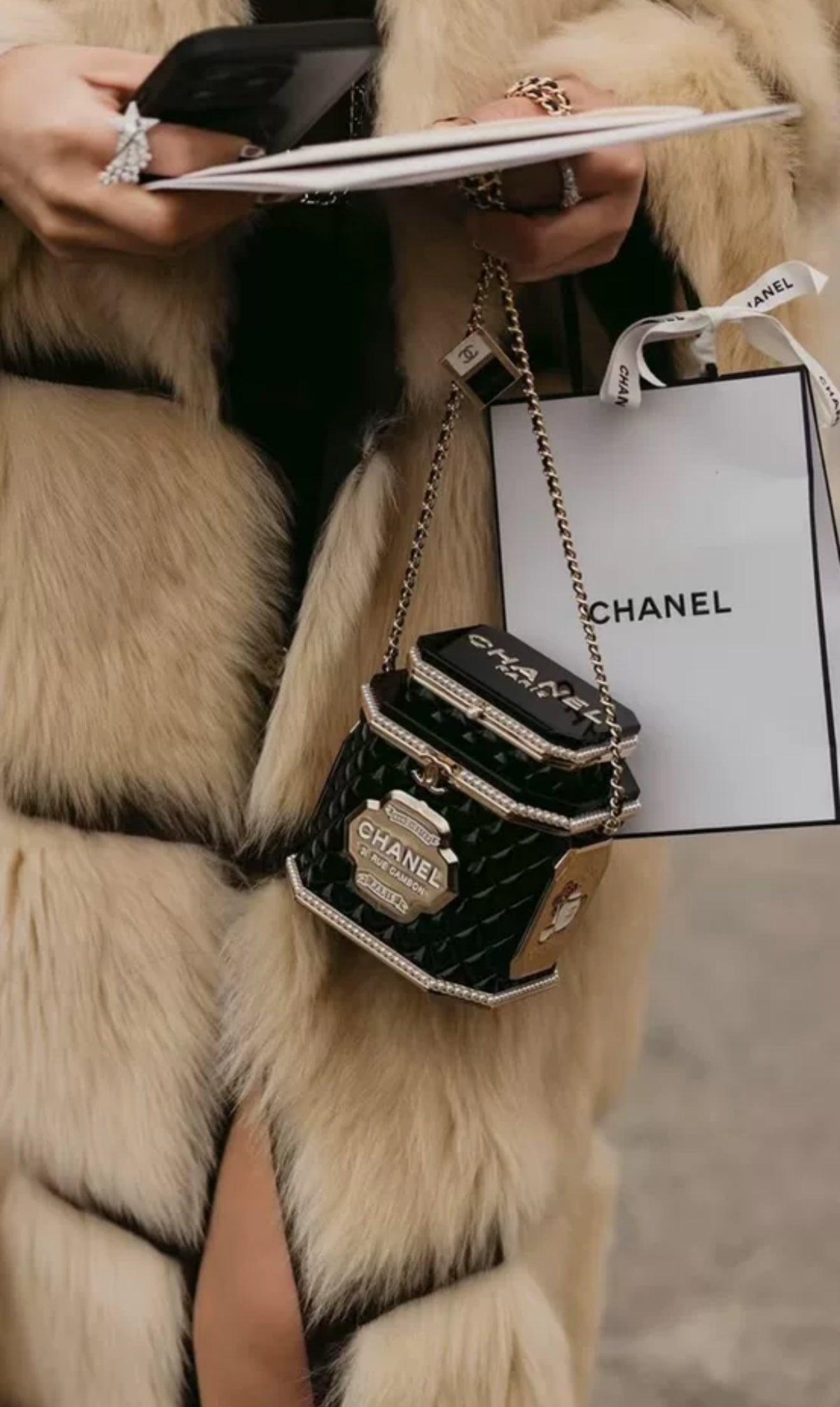 Chanel 24A Tea Box Minaudiere