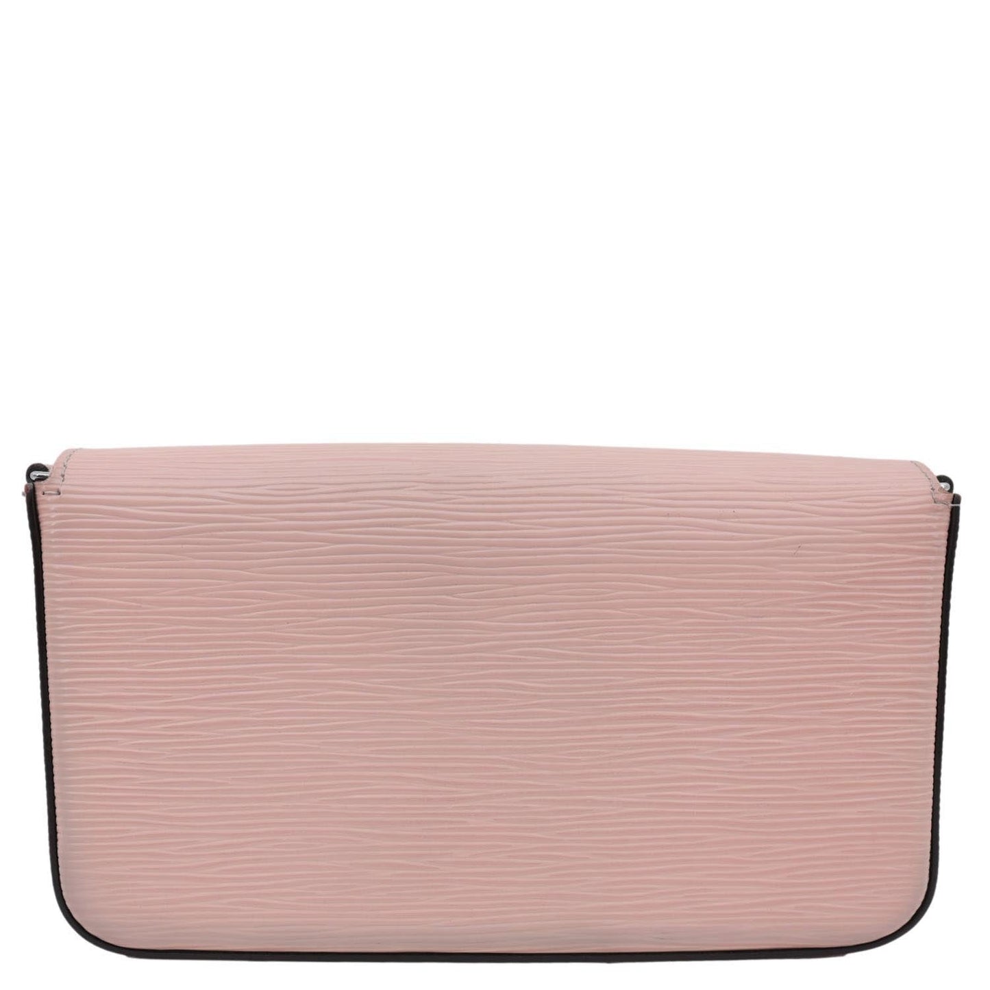 LOUIS VUITTON Felicie Pochette Epi Leather Crossbody Bag Pink