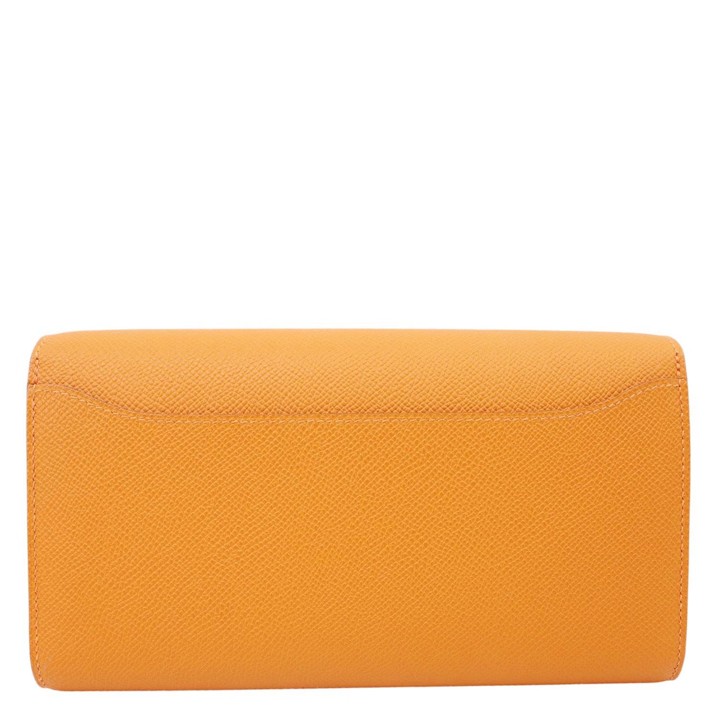 HERMES Constance To Go wallet Epsom Leather Long Wallet Orange