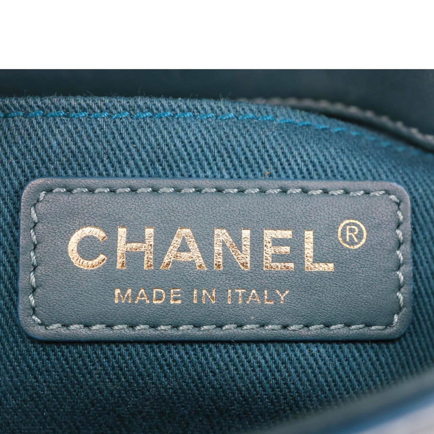 Chanel CC Stitched Flap Calfskin Leather Crossbody Bag Green