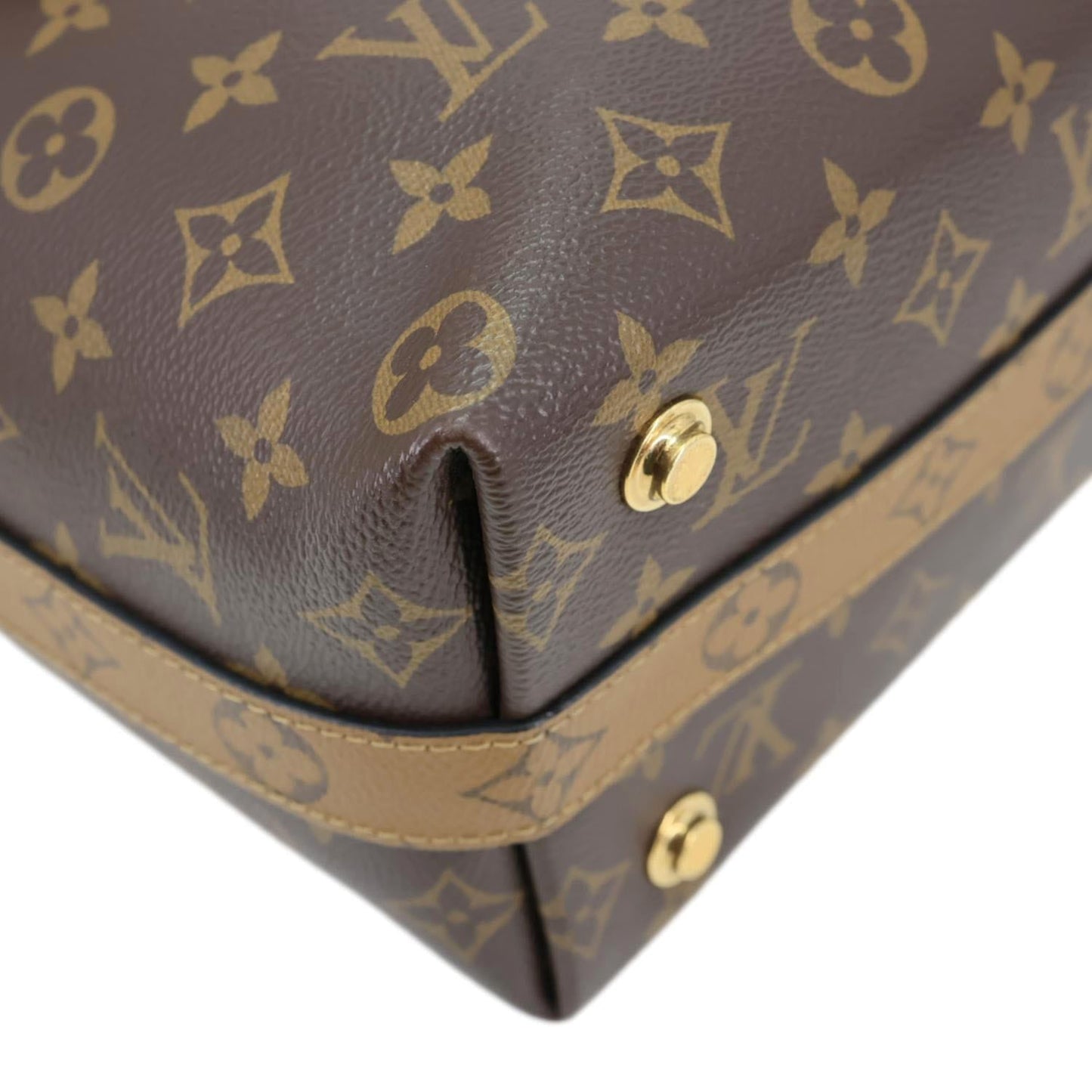 LOUIS VUITTON City Cruiser Reverse Monogram Canvas Shoulder Bag Brown