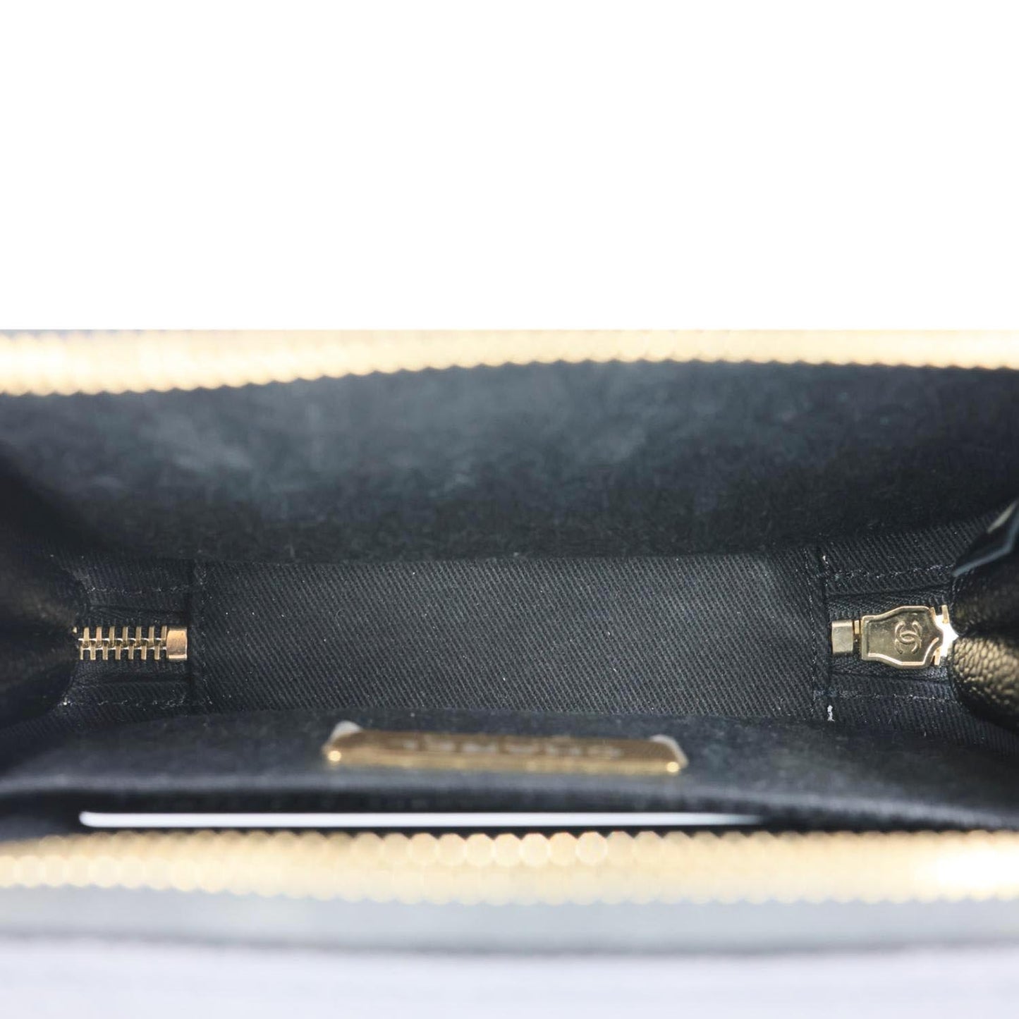 CHANEL Chic Affinity Stitched Caviar Leather Waist Bag Black