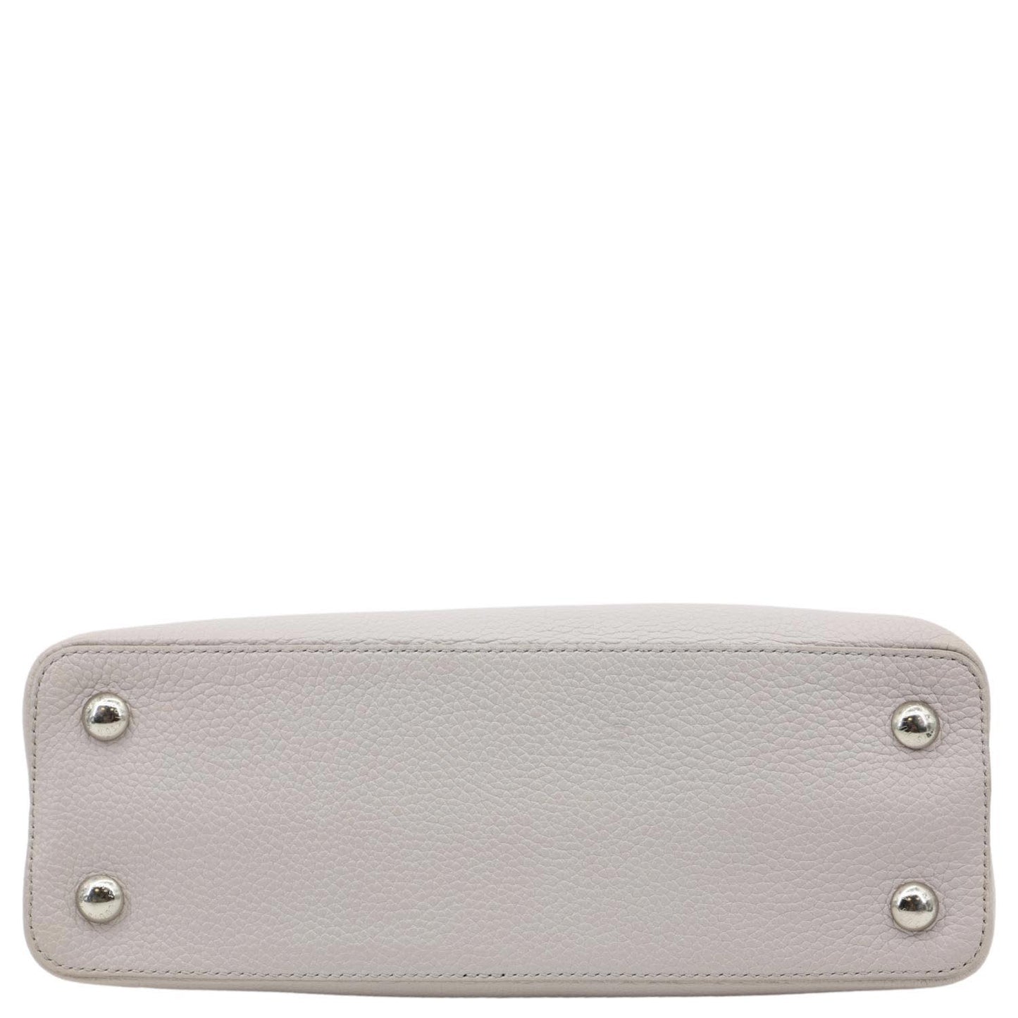 LOUIS VUITTON Capucines PM Taurillon Leather Crossbody Bag Tricolor