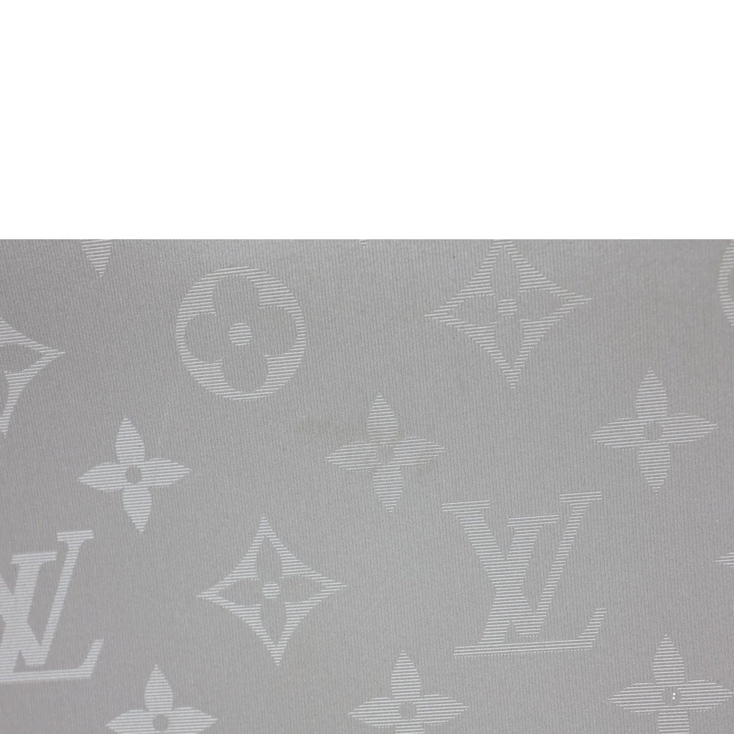 LOUIS VUITTON Satellite Alpha Monogram Canvas Clutch Bag Silver