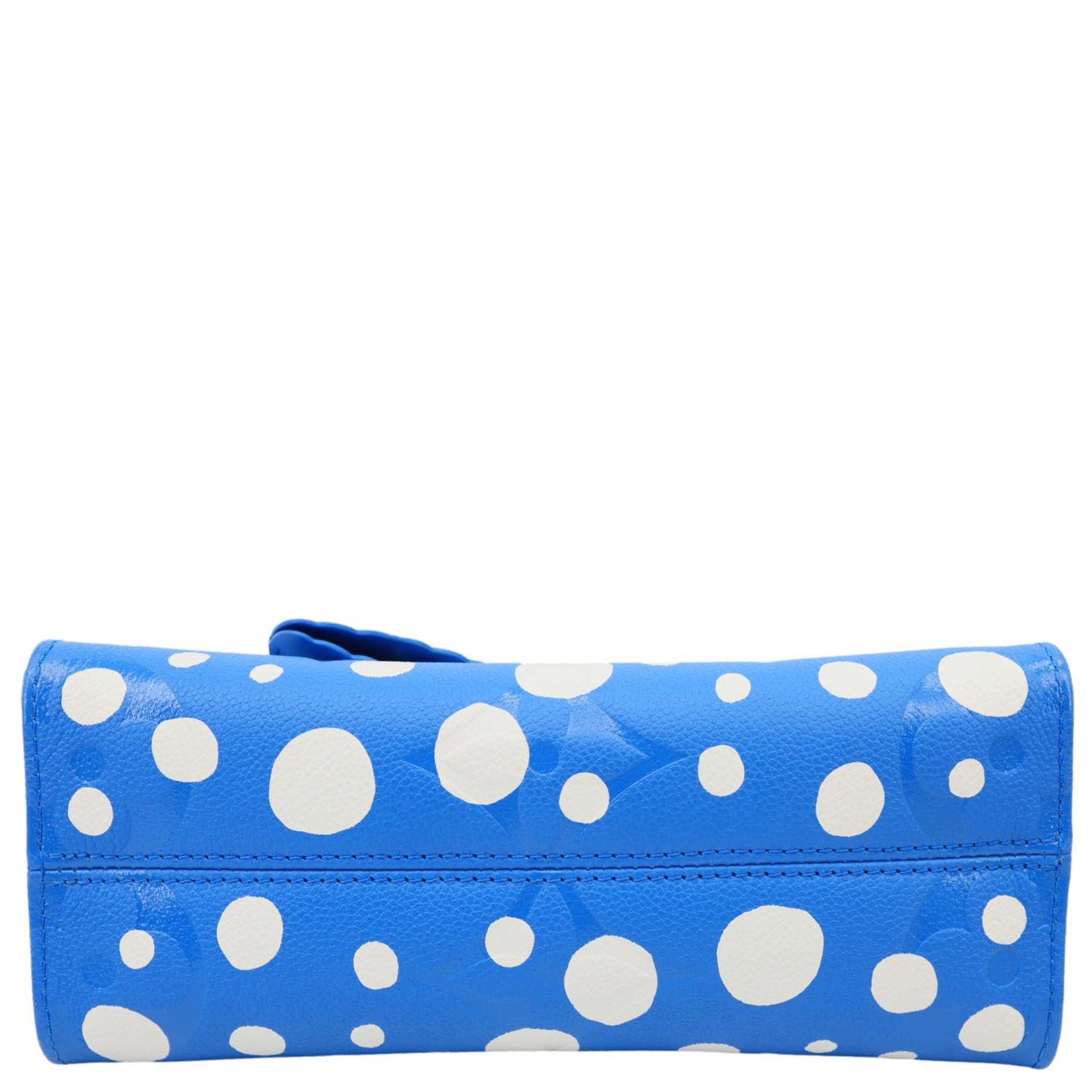 LOUIS VUITTON x Yayoi Kusama OnTheGo PM Monogram Empreinte Dots Leather Shoulder Bag Blue