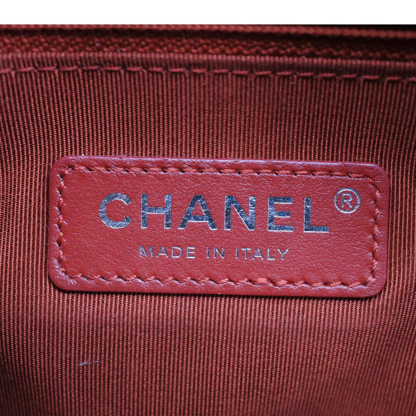 CHANEL Gabrielle Aged Calfskin Quilted Leather Crossbody Bag Red