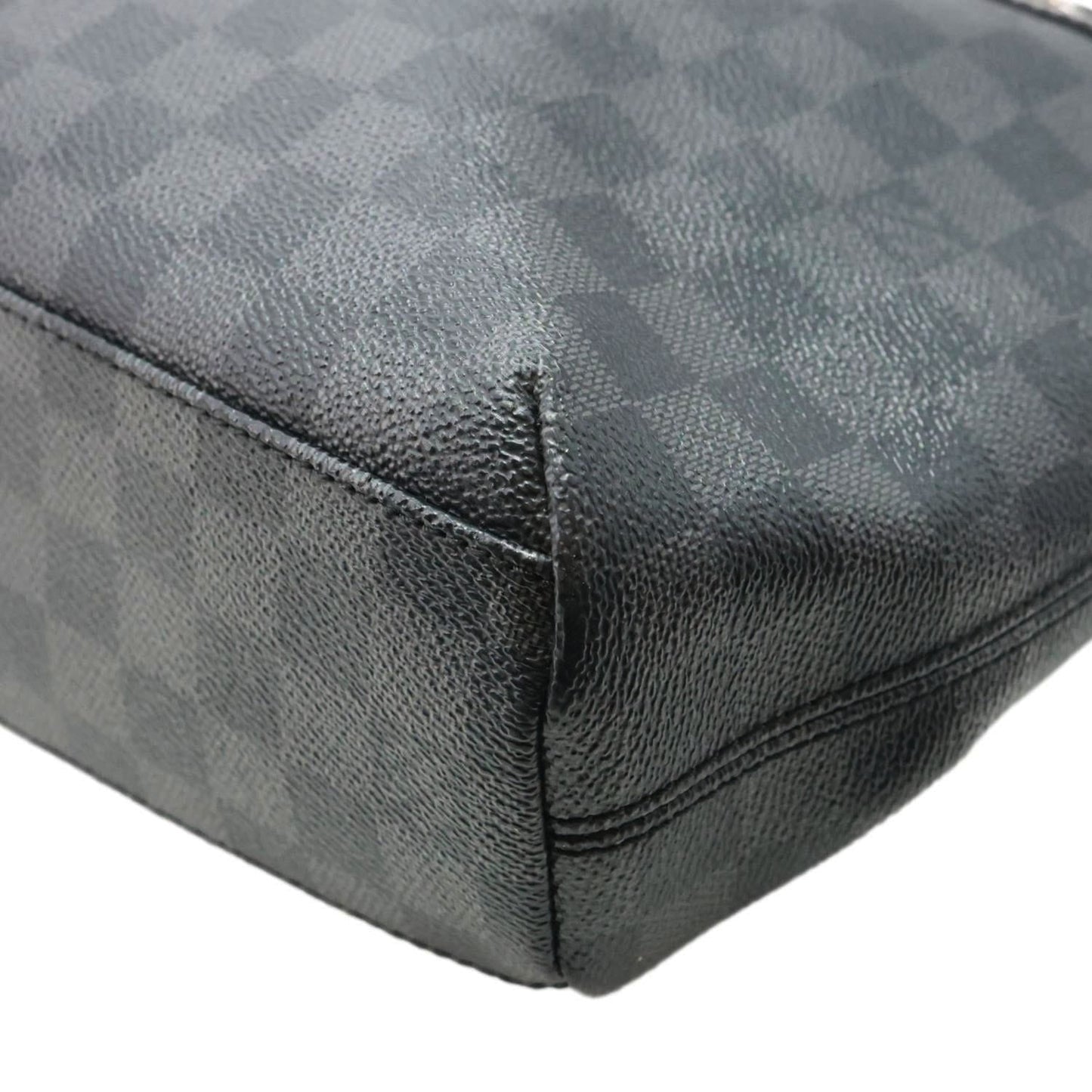 LOUIS VUITTON Mick Damier Graphite Shoulder Bag Black